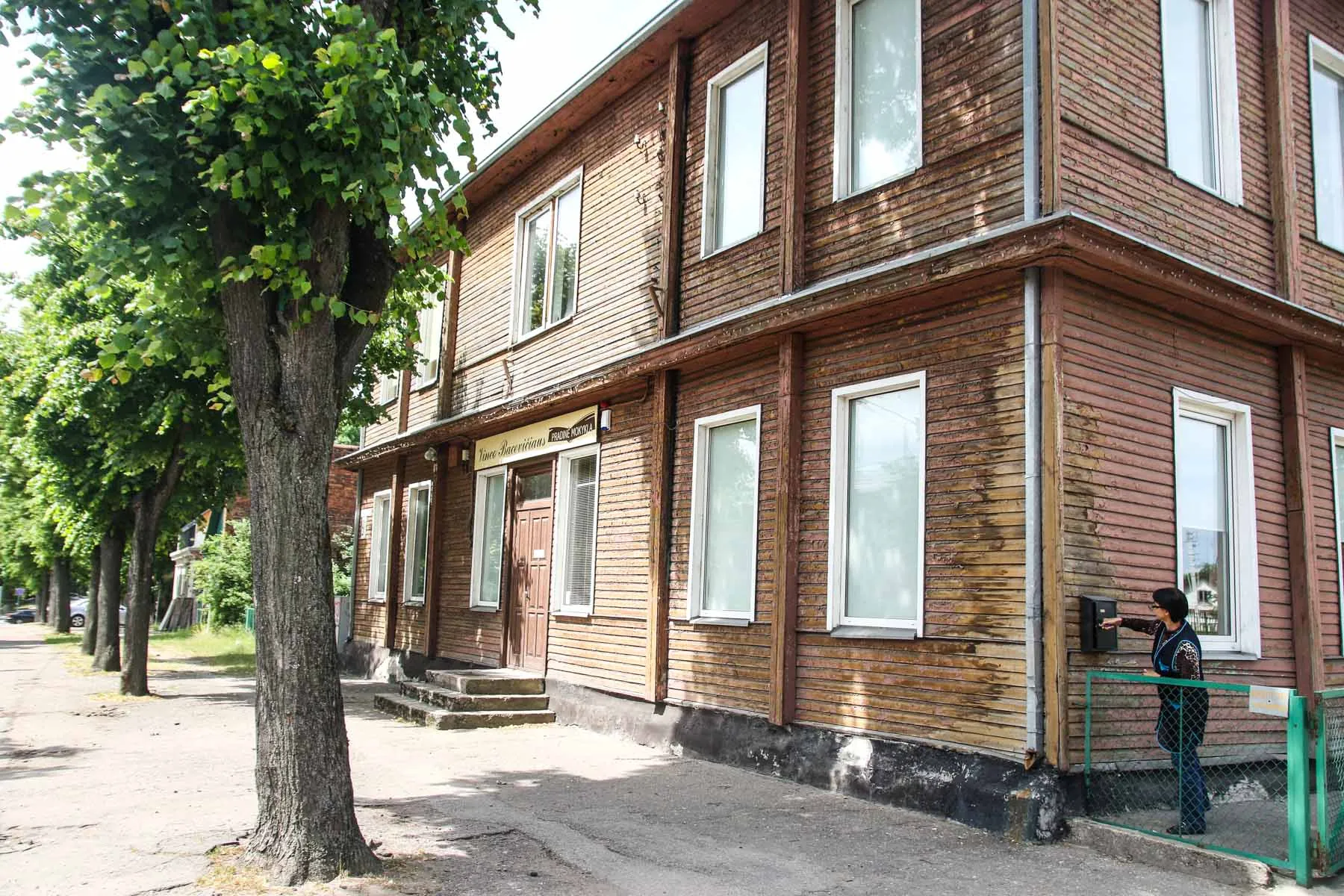 V. Bacevičiaus mokyklos piketas