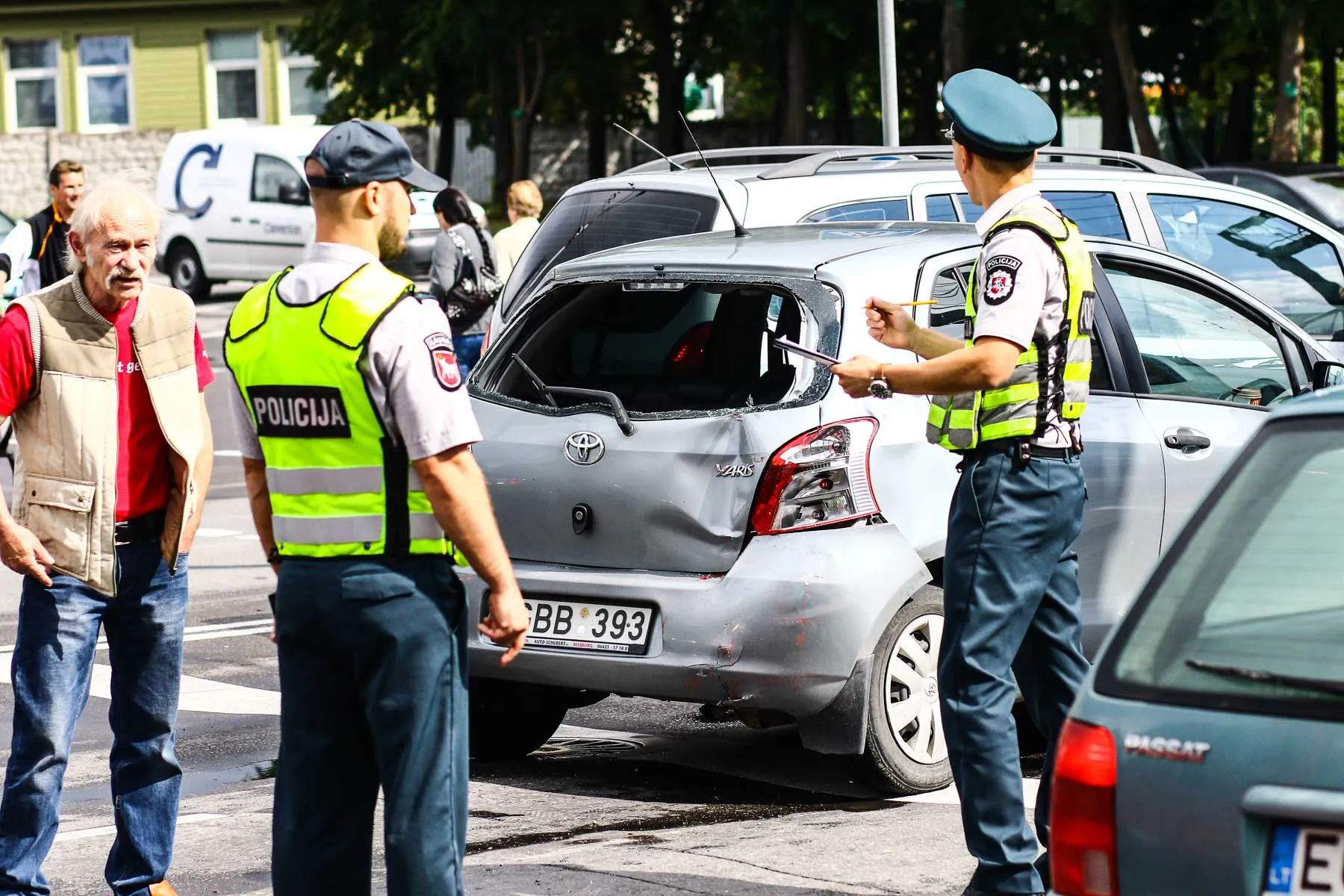 Avarija Savanorių prospekte