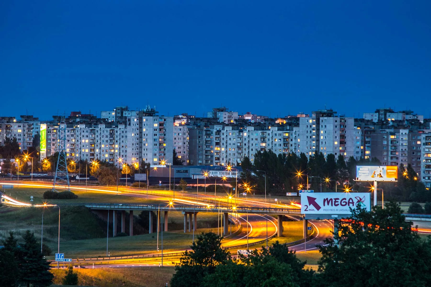 Prie "Megos" viaduko - eismo permainos