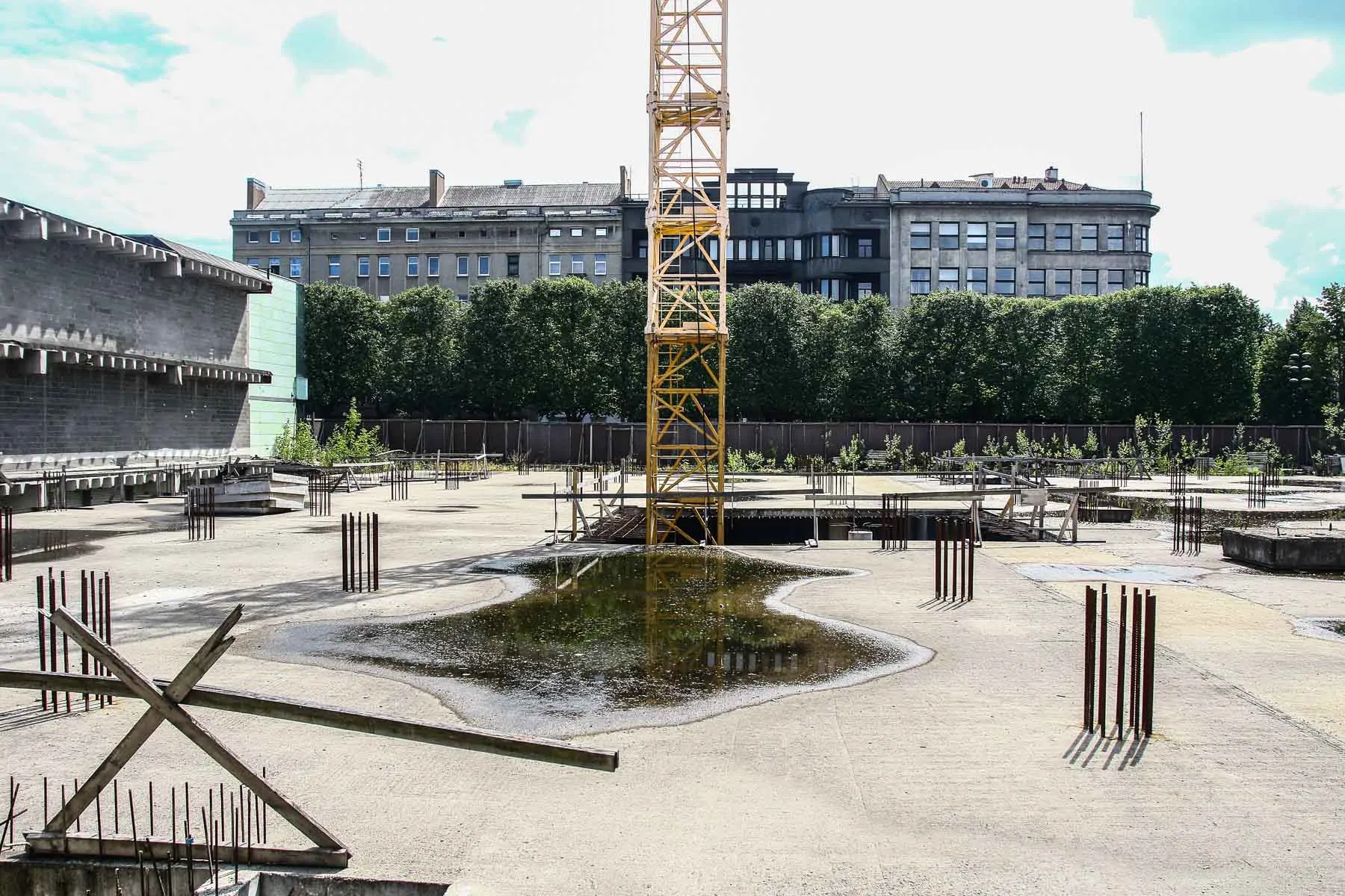 Merkurijaus statybvietė