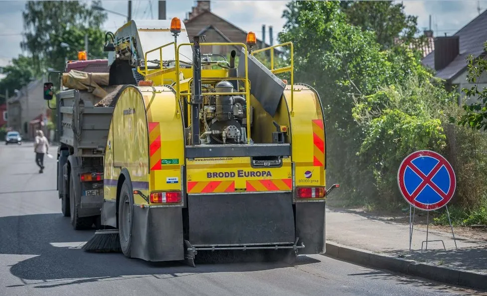 Gatvių valymo mašina