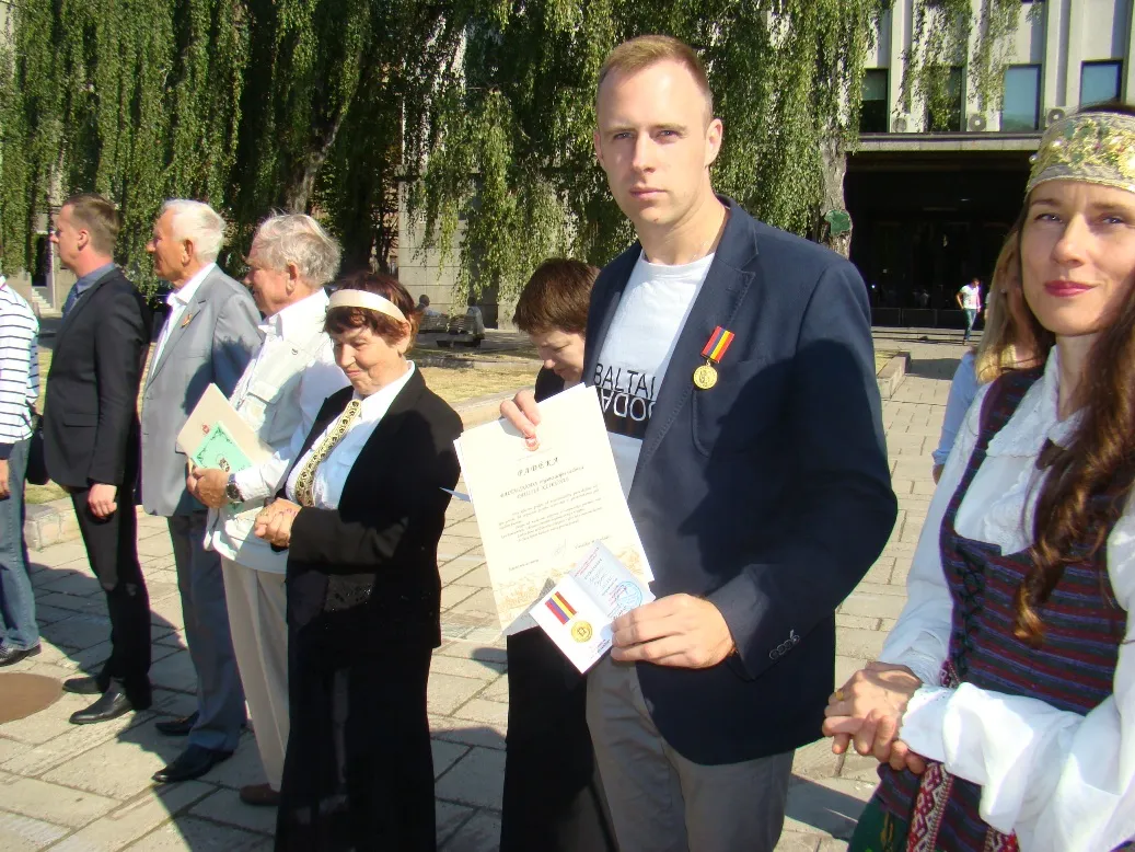 Pareigūnui Ukrainos atašė padėka