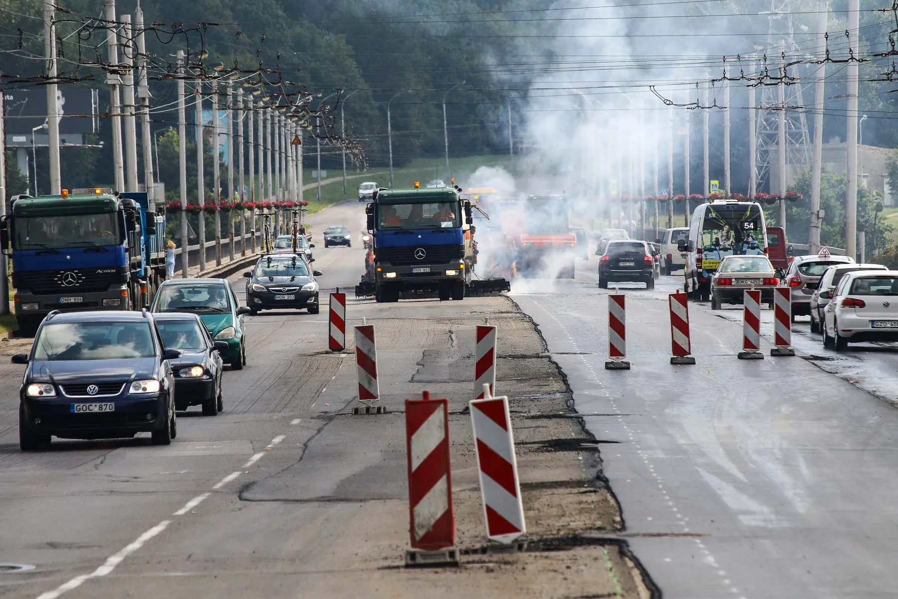 Gatvių remontas Kaune