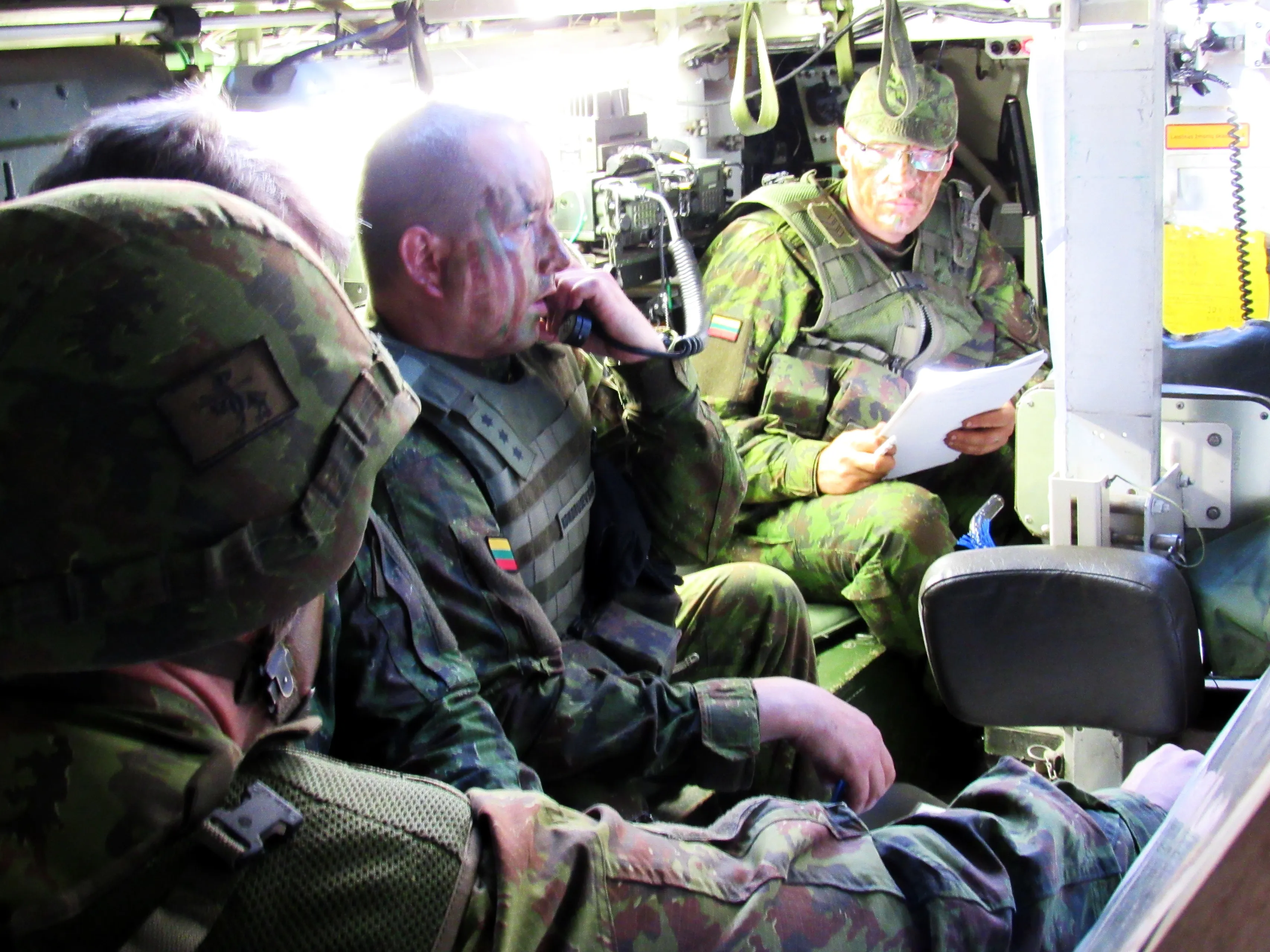 Karinės pratybos Kaune