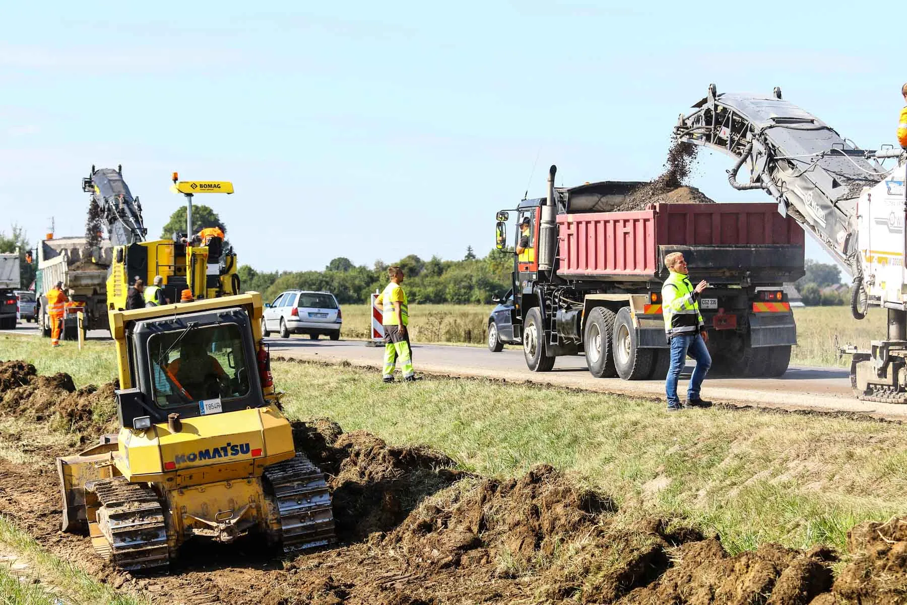 "Via Baltica" rekonstrukcijos darbai