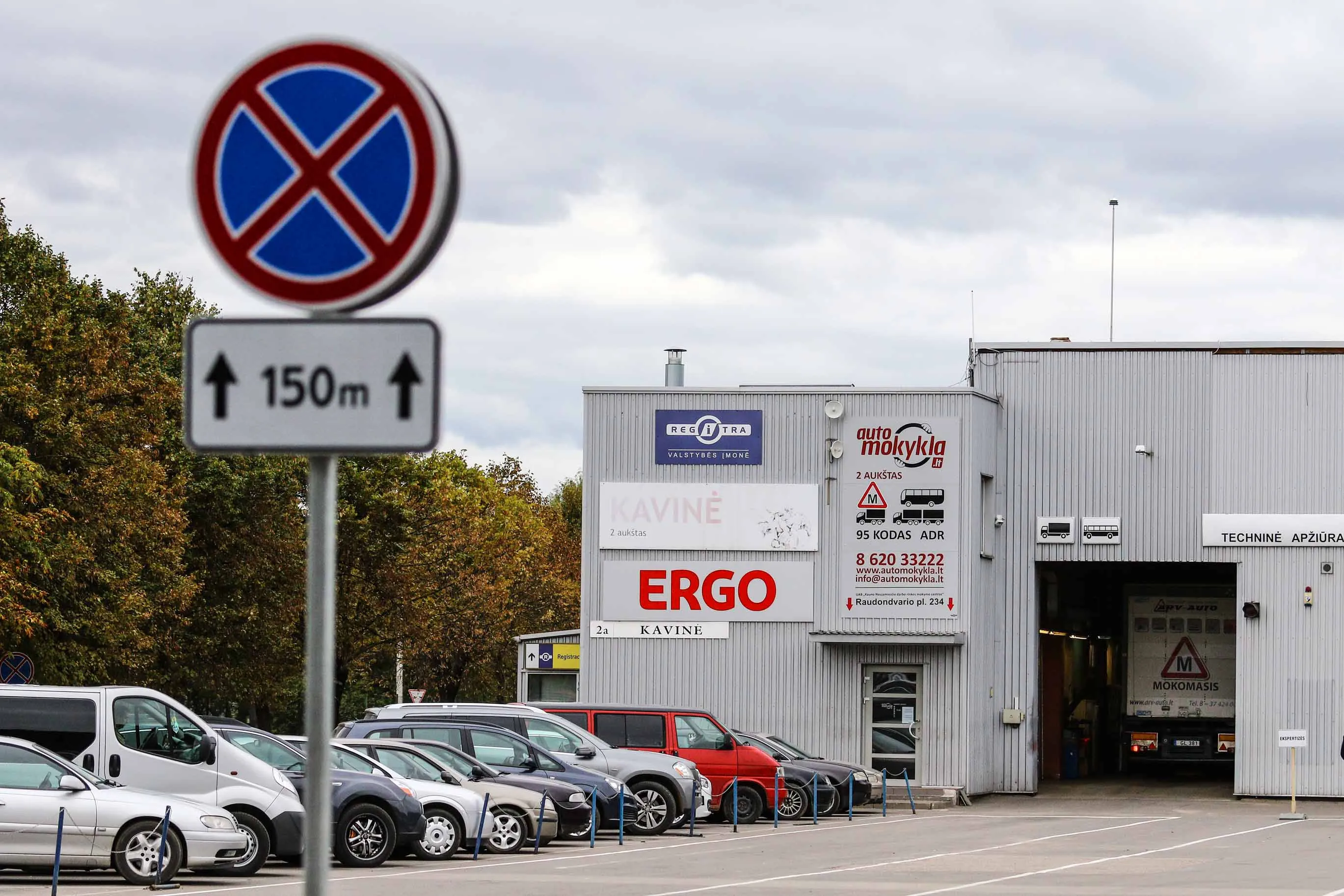 Techninė apžiūra/ R. Tenio nuotr.