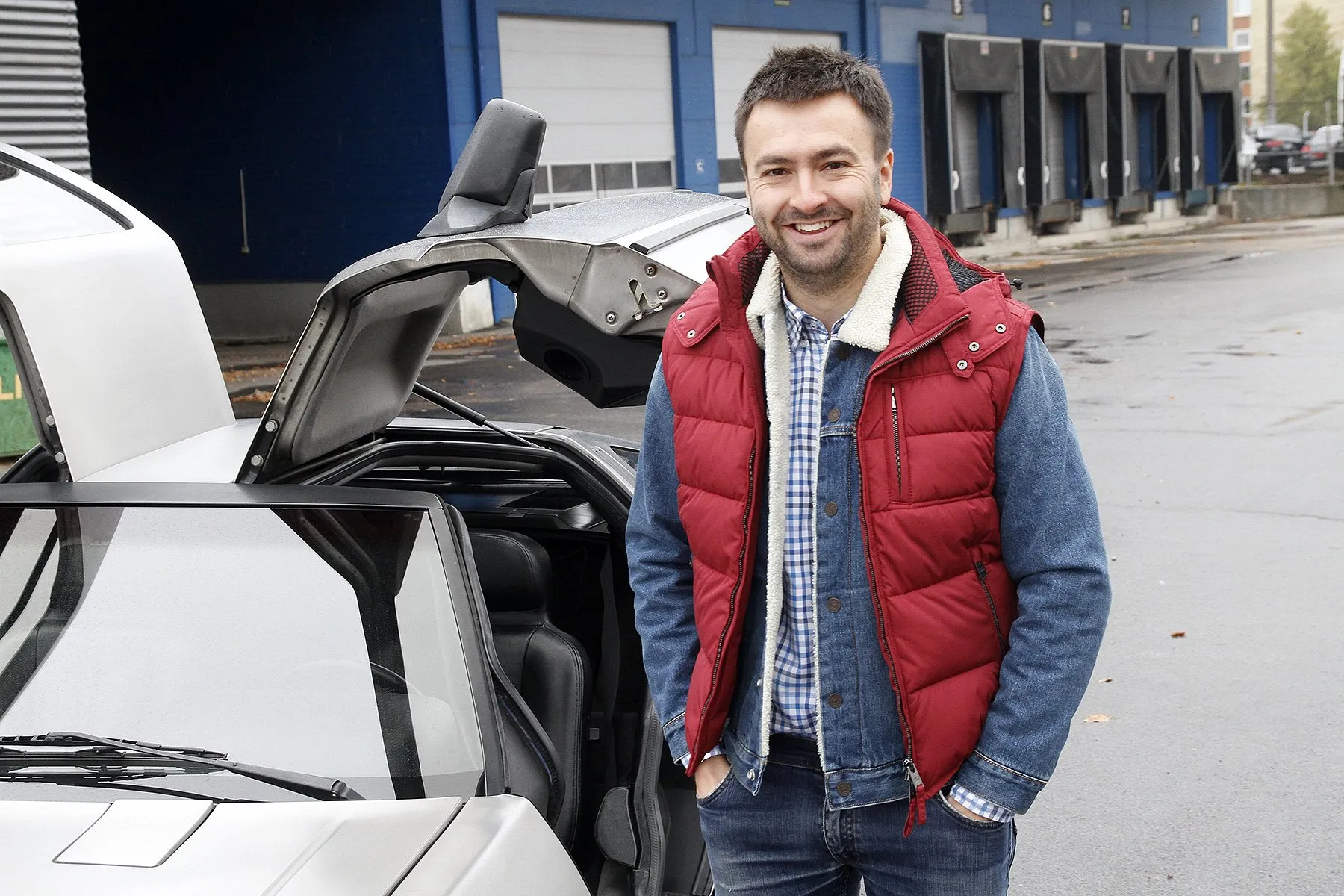 Dainius Matijošaitis su mašina 2