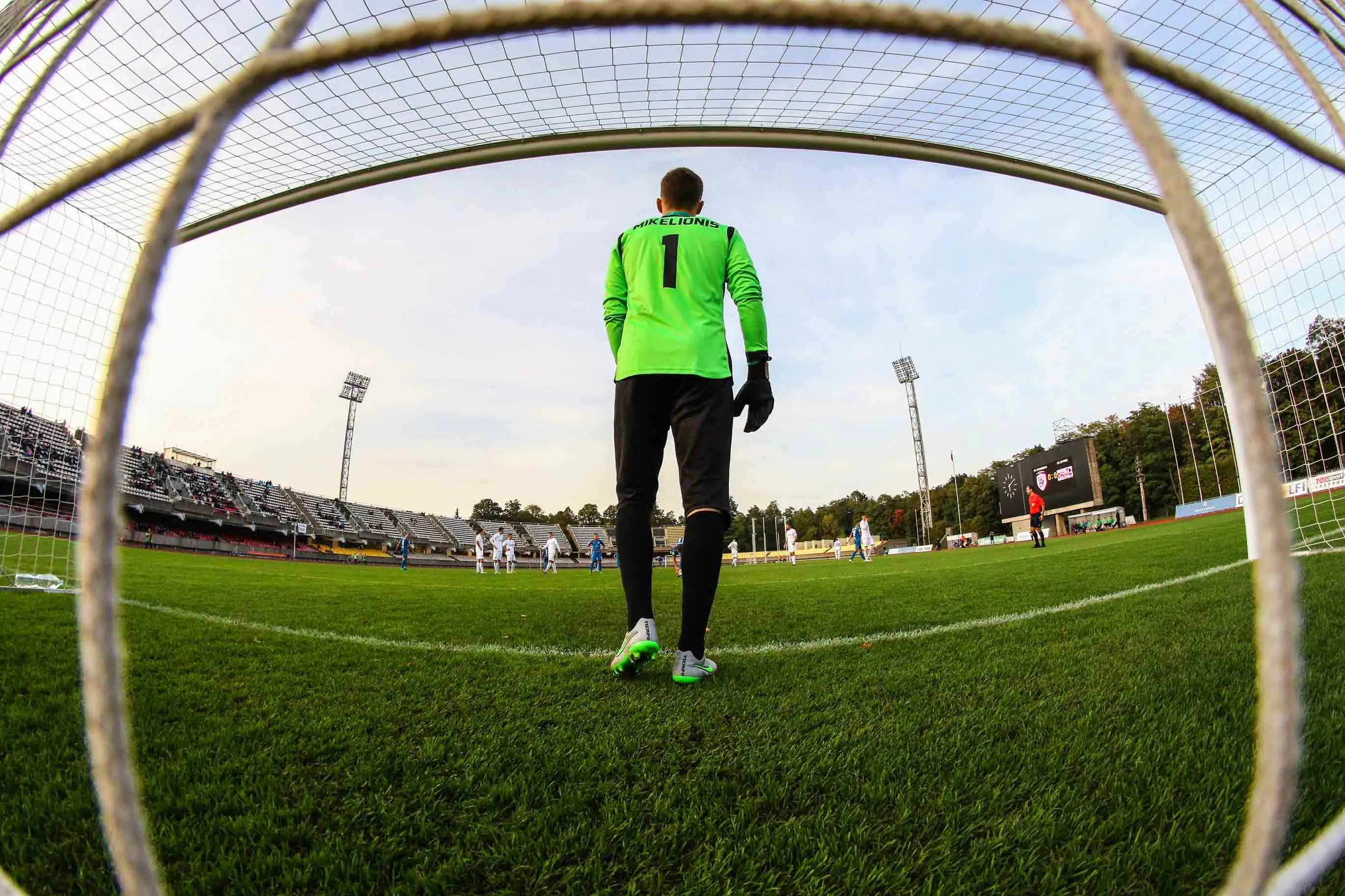 Futbolo varžybos "Stumbras" - "Spyris"