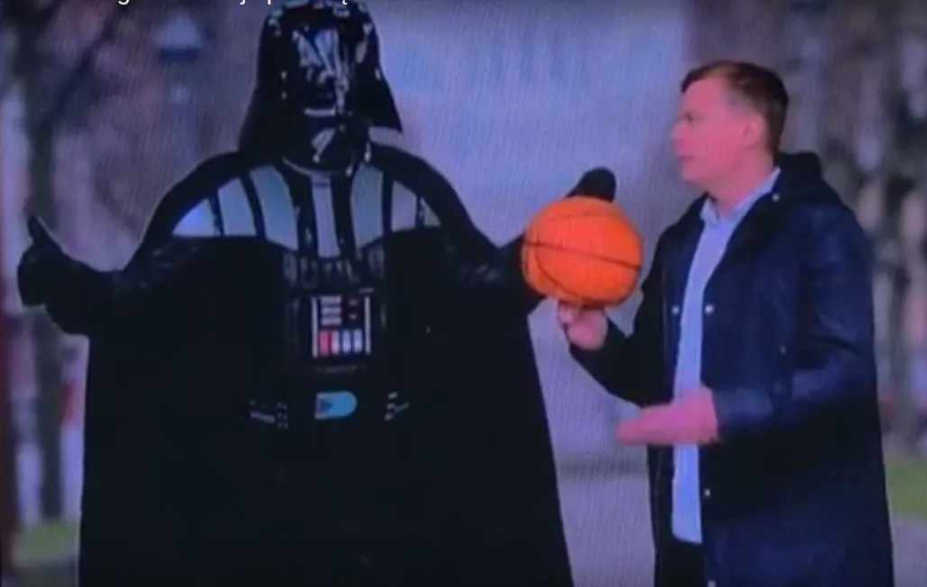 Mindaugas Stasiulis ir "Žvaigždių karų" herojus