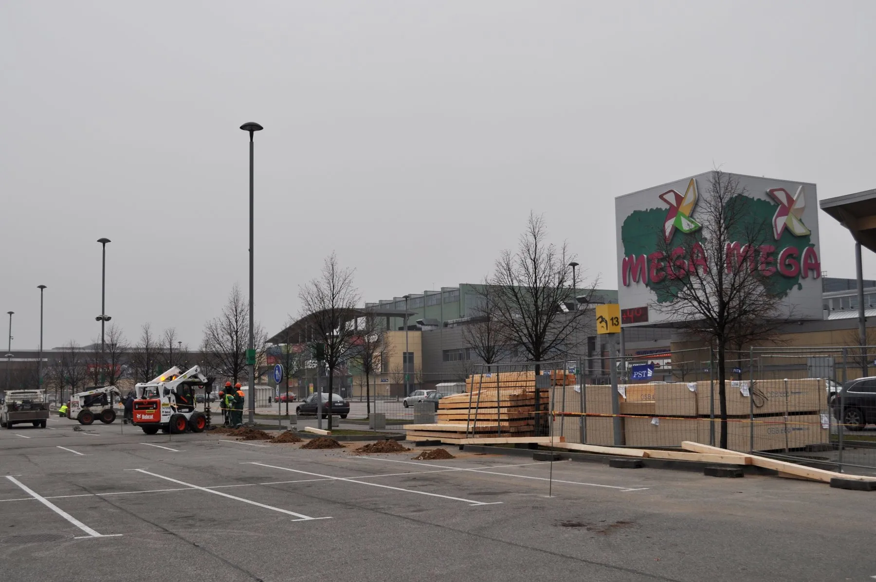 PLC "Mega" prasidėjo statybos