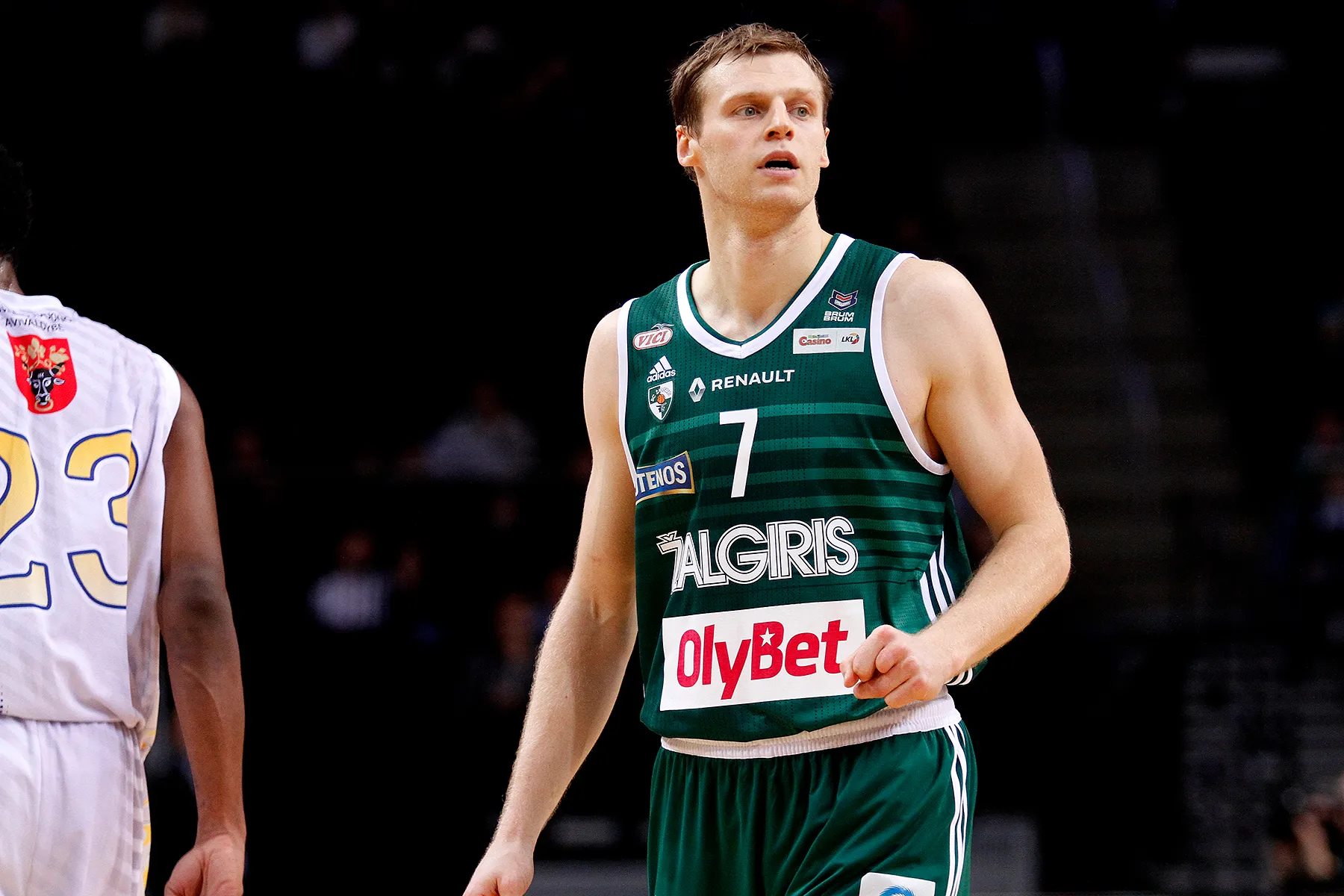 LKL:  "Žalgiris" - "Pieno žvaigždės" M. Pocius
