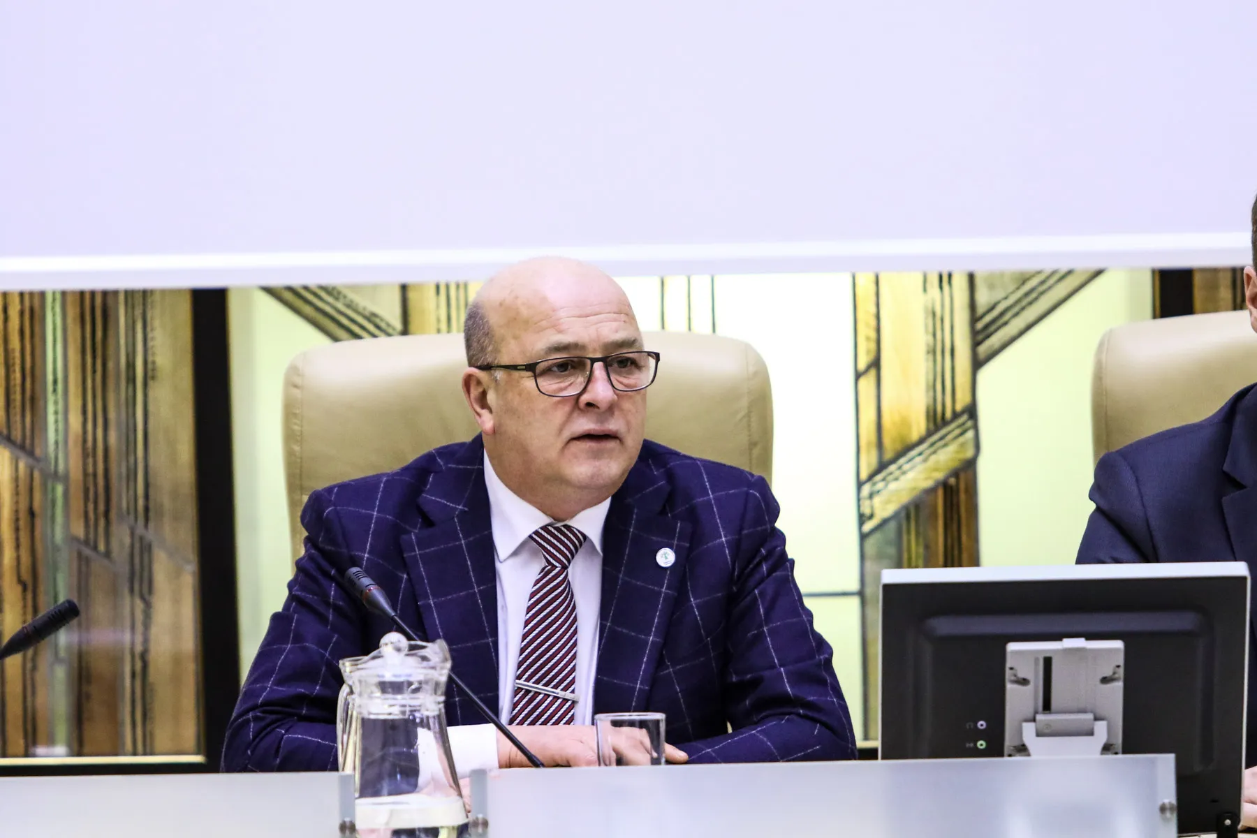 Tarybos posėdis. V. Matijošaitis