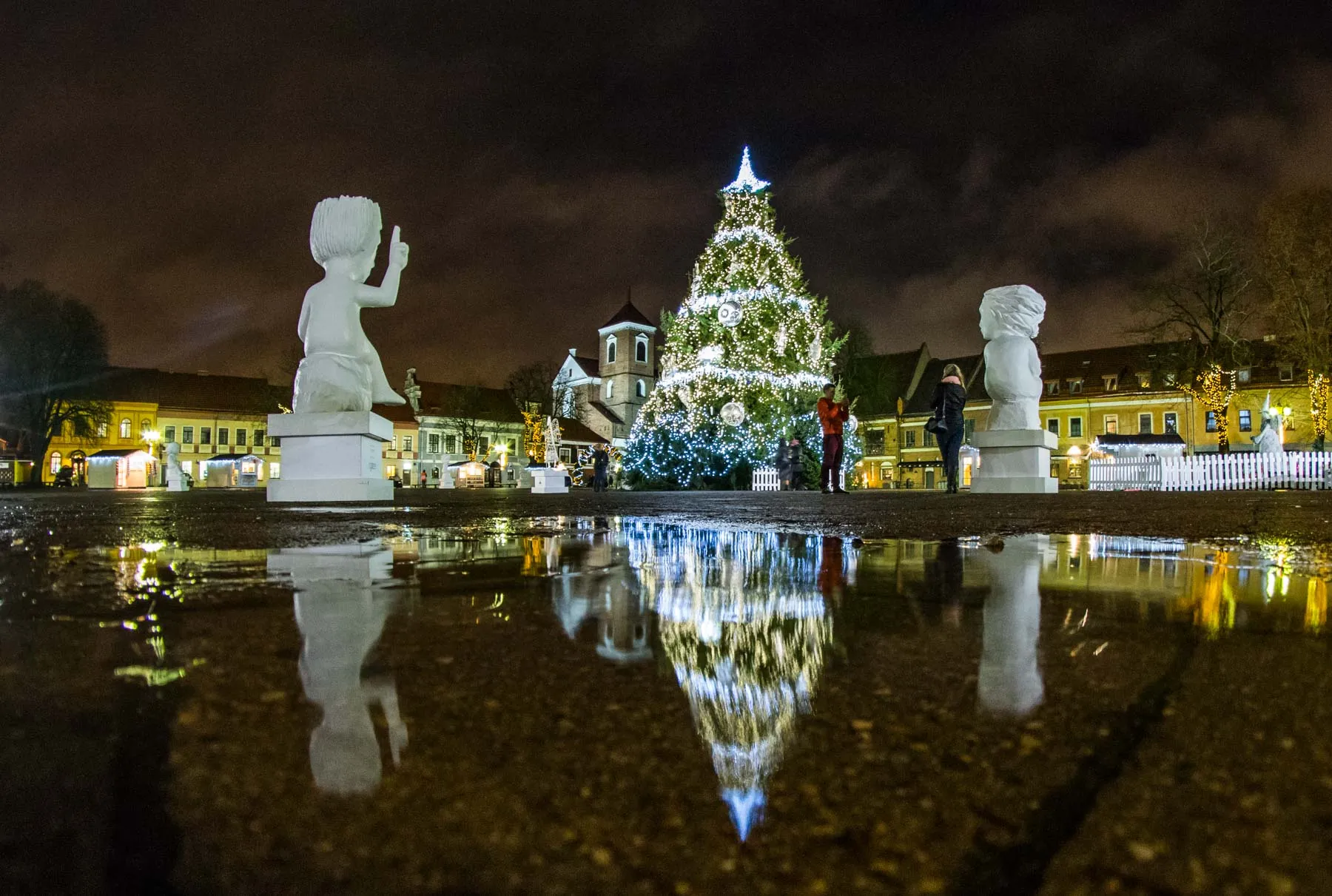 Kalėdiniai papuošimai Kaune