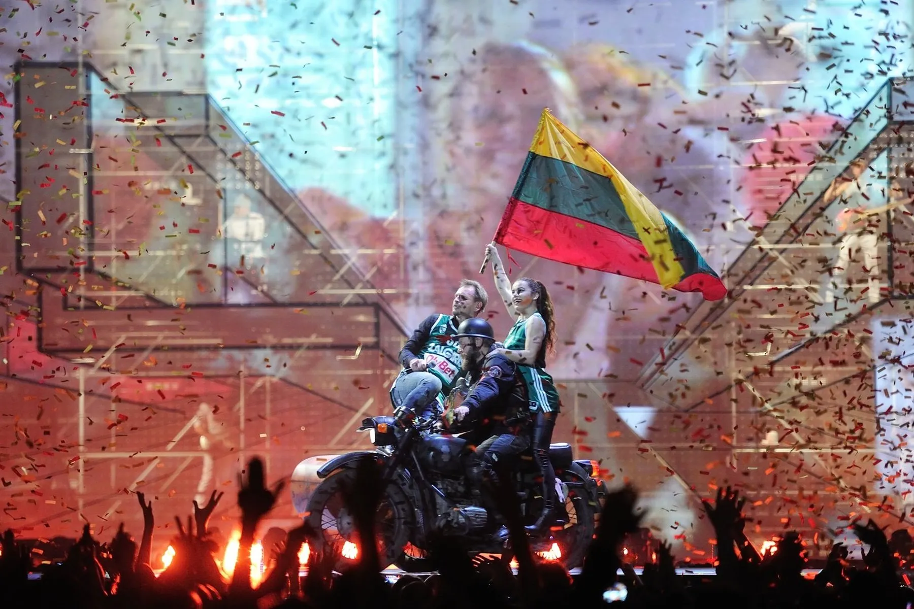 M. Mikutavičiaus 3D pasirodymas "Žalgirio" arenoje