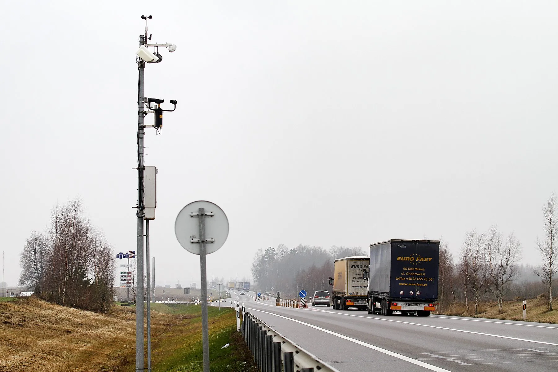 Vidutinio greičio matuokliai "Via Baltica" kelyje