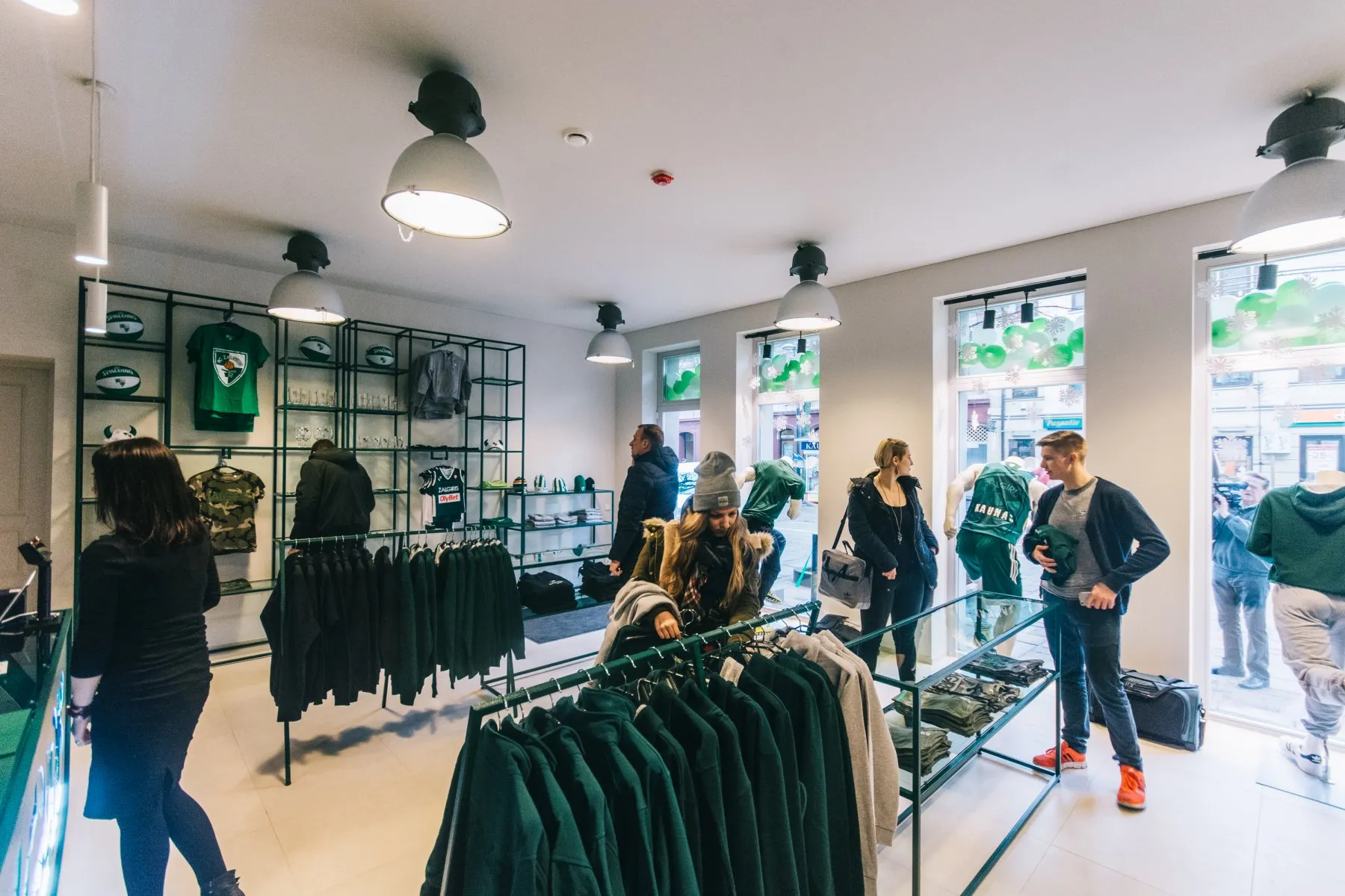 "Žalgirio" parduotuvės atidarymas