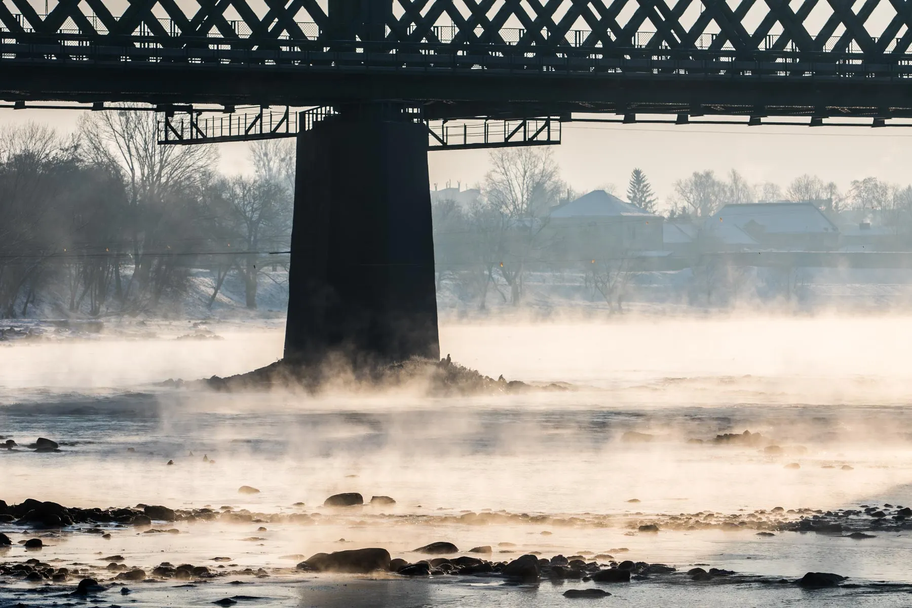 Ryte garuojantis Nemunas