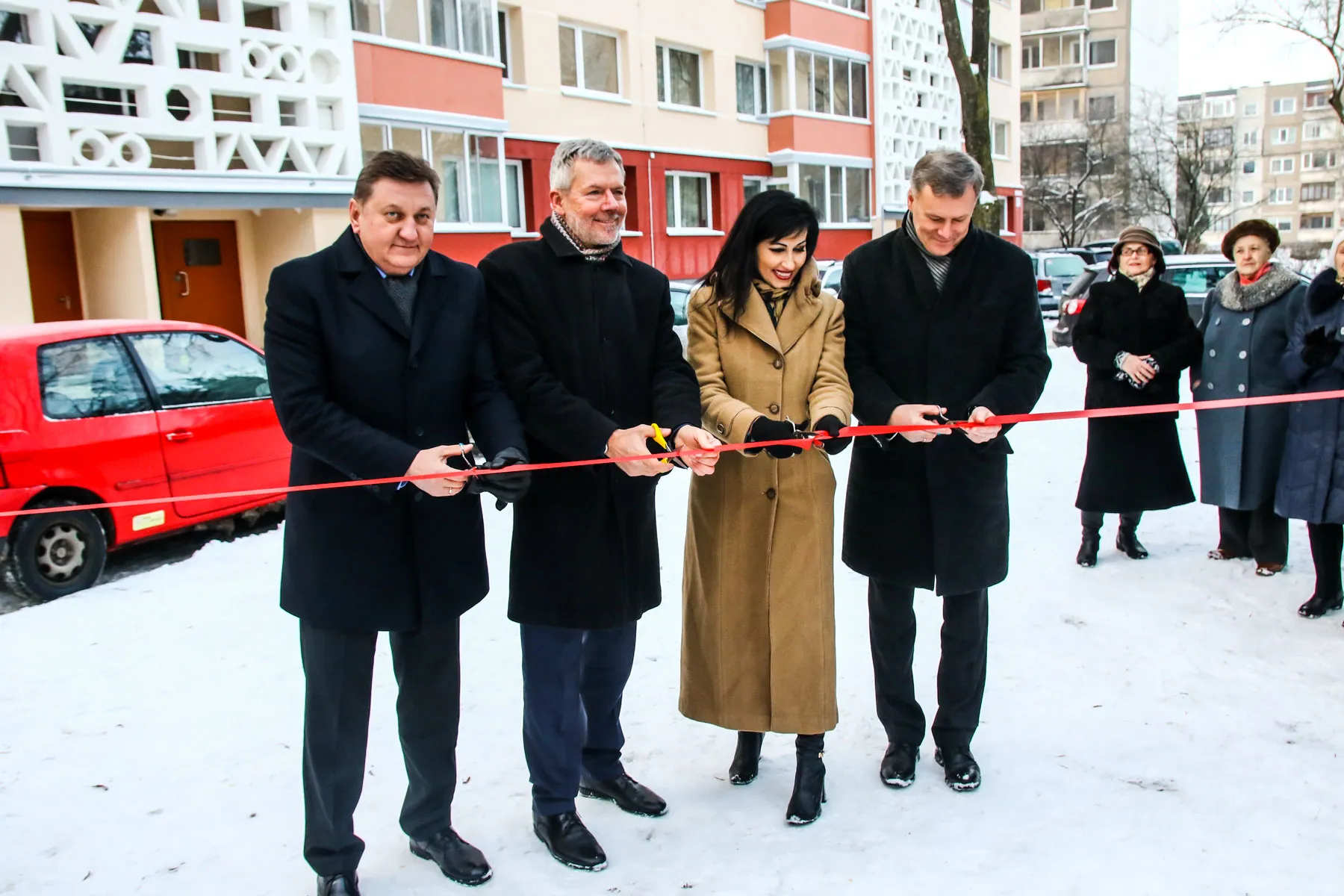 Renovuotas daugiabutis V. Krėvės pr.