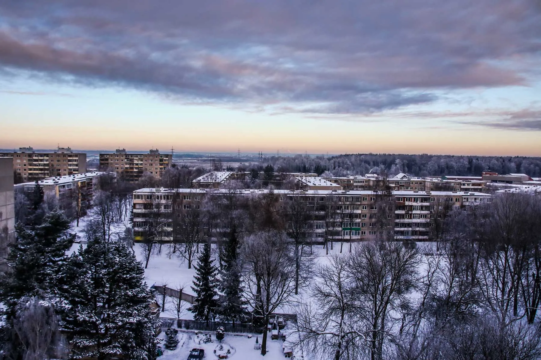 Renovuotas daugiabutis V. Krėvės pr.