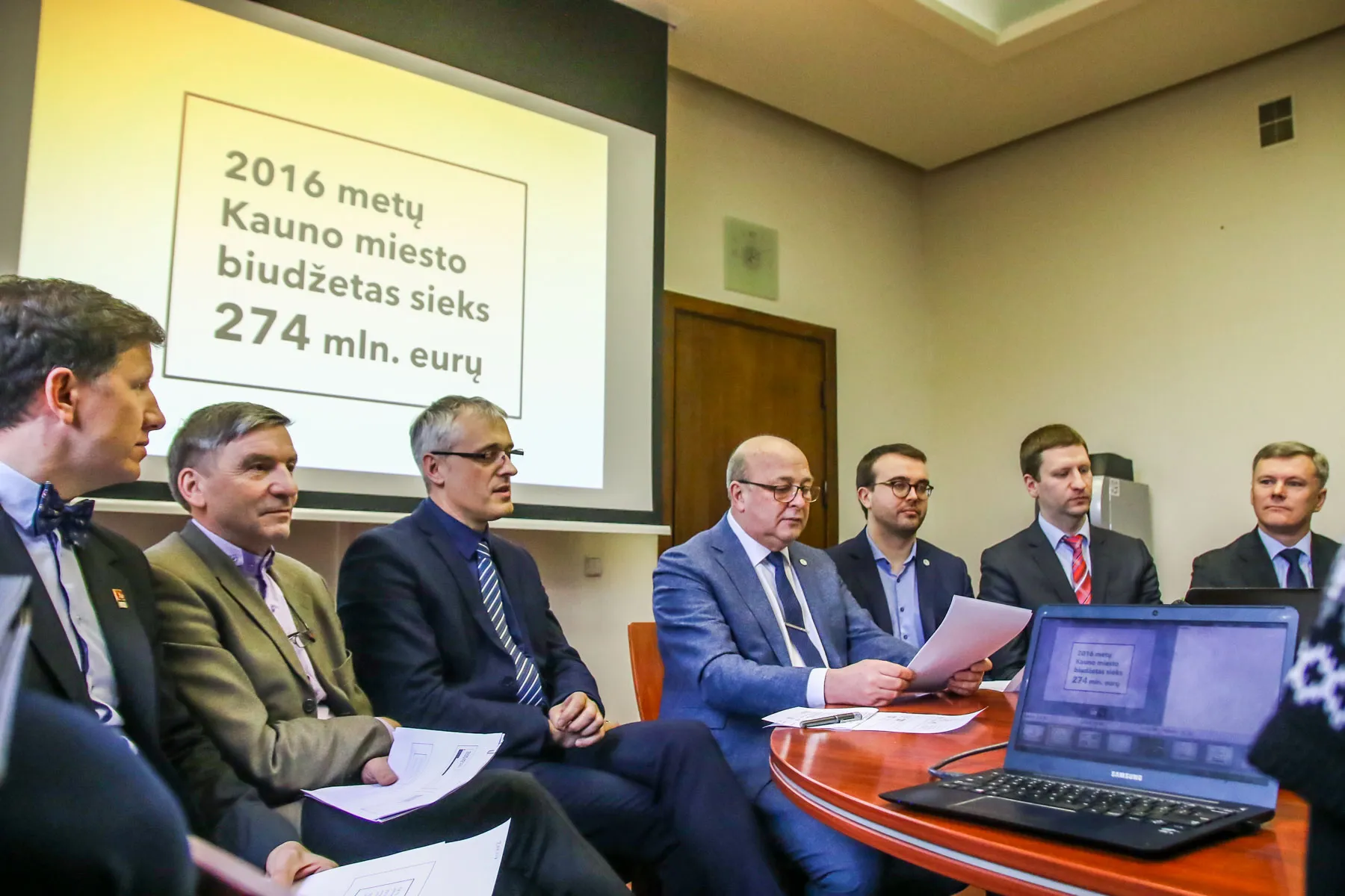 Spaudos konferencija apie 2016-ųjų metų miesto planus