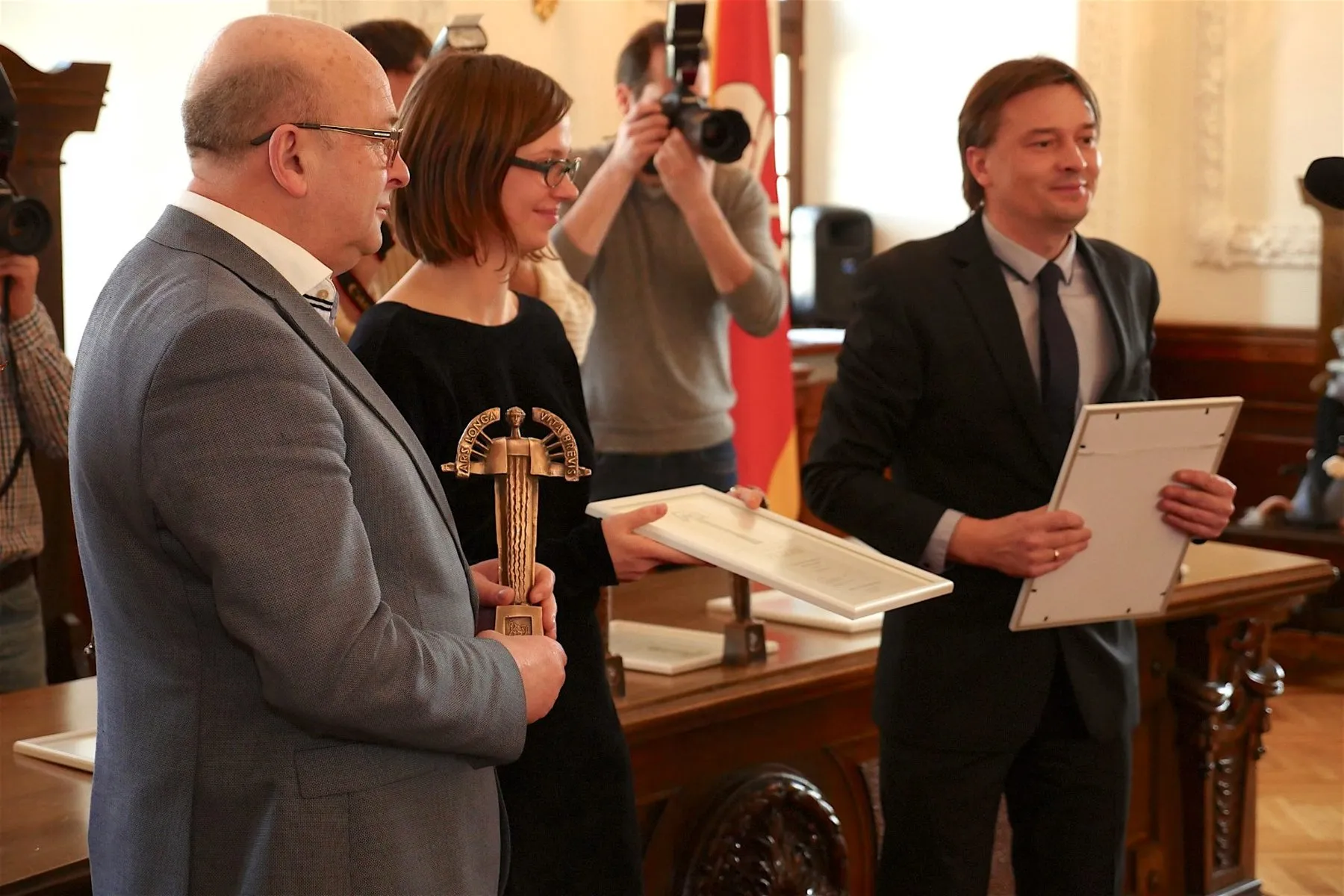 Teatralams įteiktos "Fortūnos"