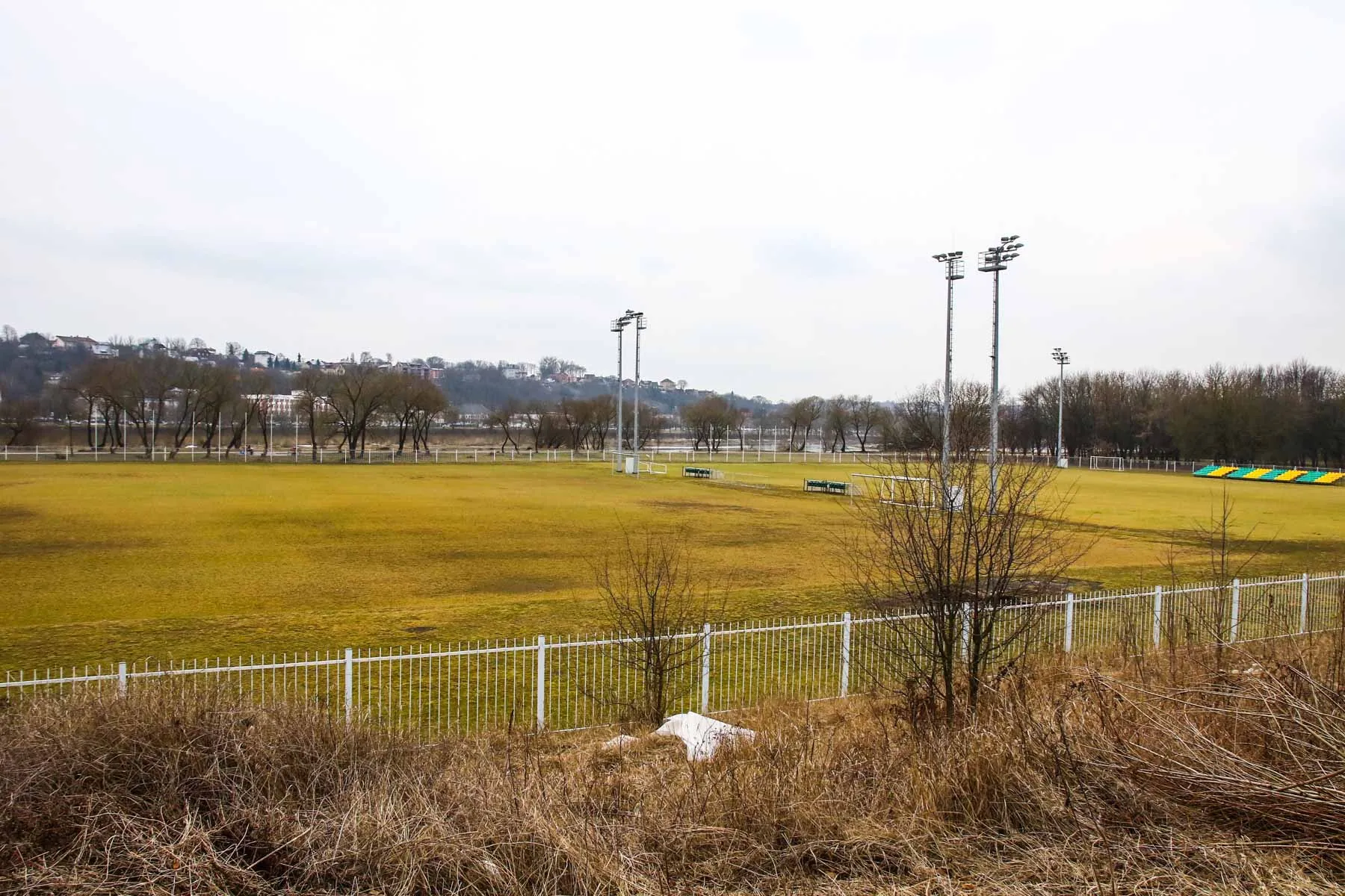 Planuojamos futbolo maniežo statybos