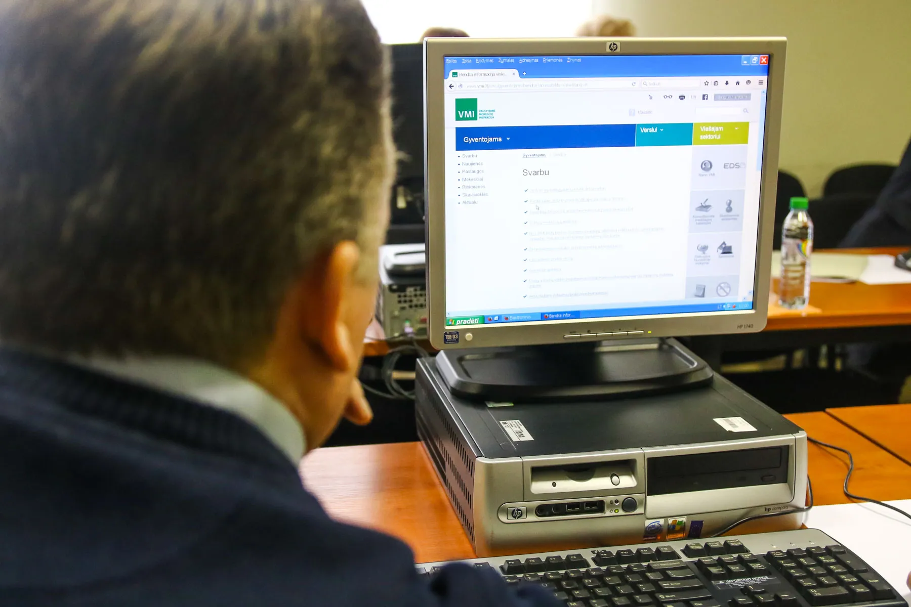 VMI pajamų deklaravimas