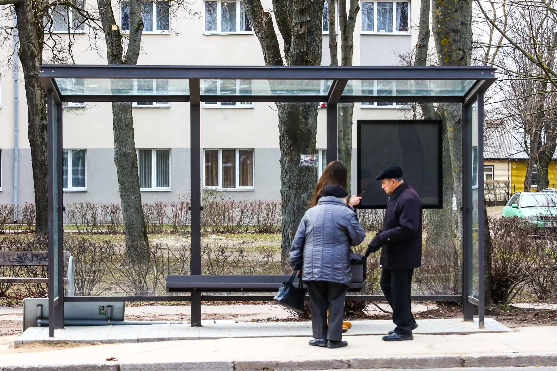 Kauniečiai laukia naujų viešojo transporto stoginių