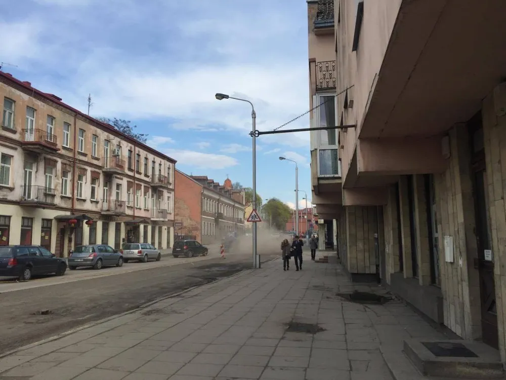 Kelininkai Šv. Gertrūdos gatvėje