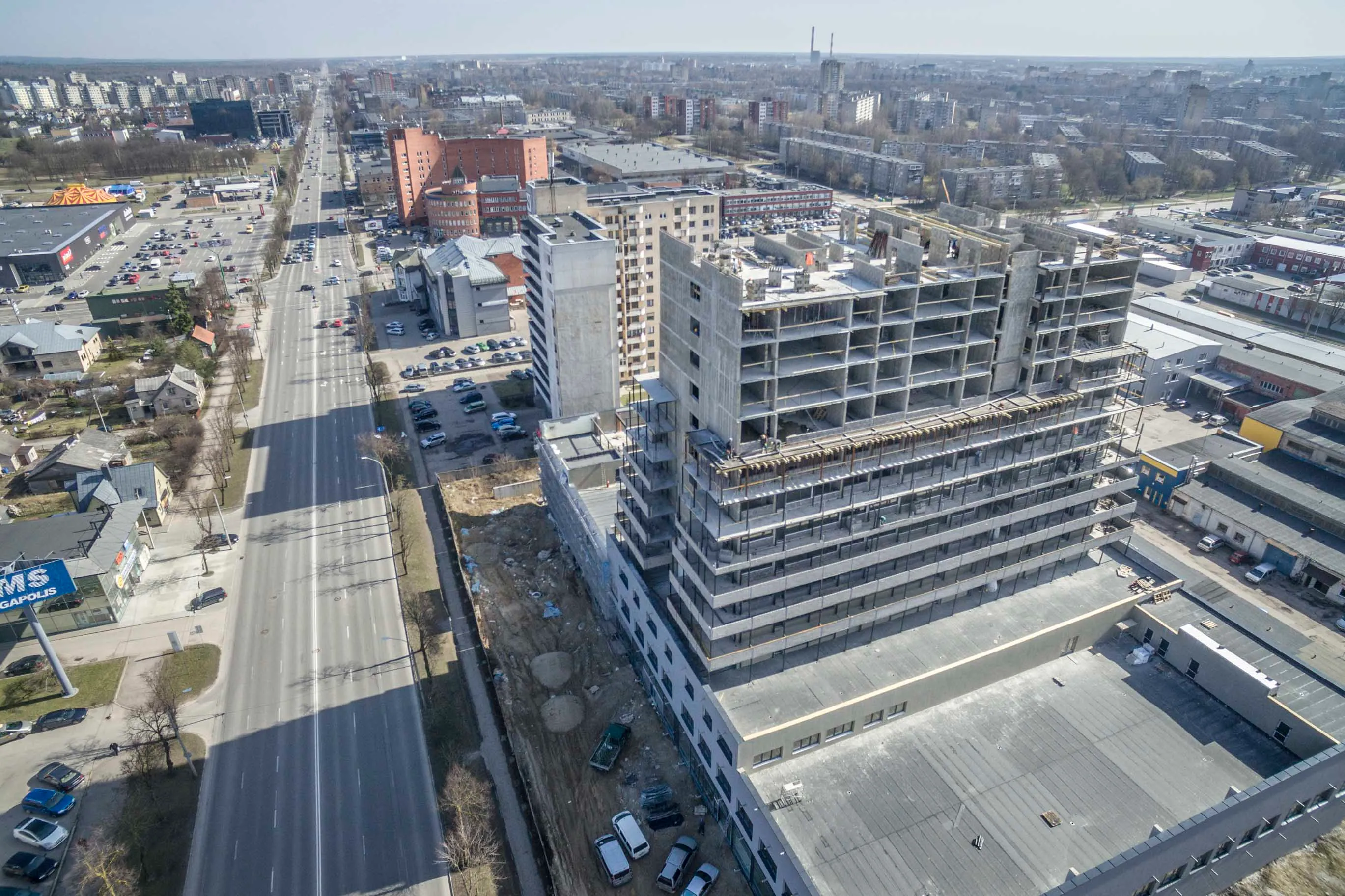 Nelaimė statybų objekte