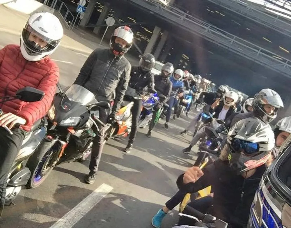 Motorolerių sezono atidarymas 2015