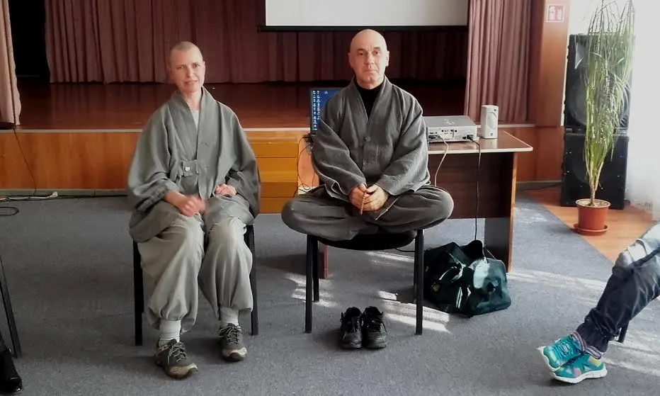 Won Bo Sunim ir Bo Haeng