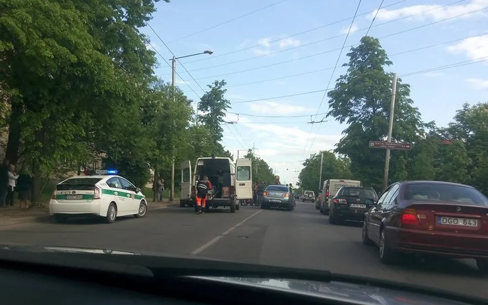 Motociklų avarijos Kaune