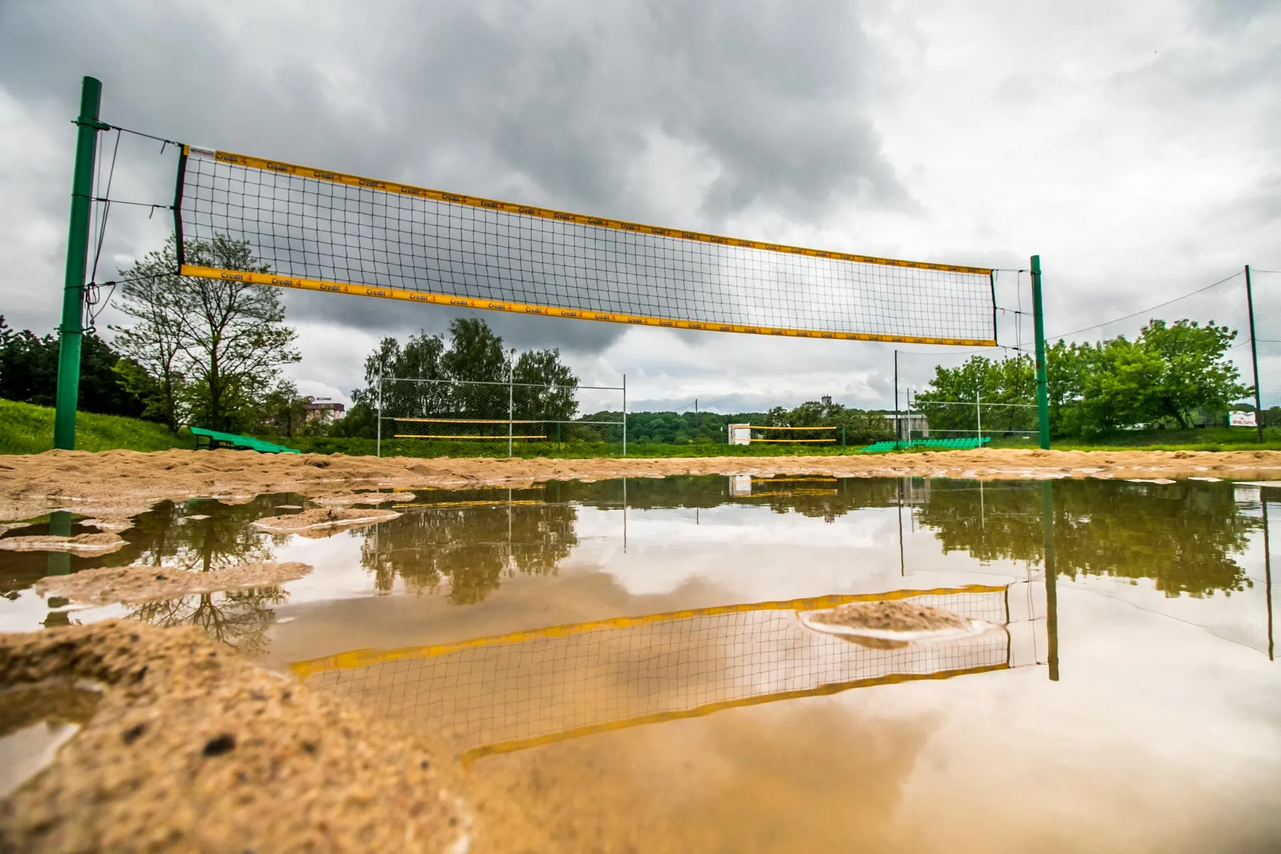 Tinklinio aikštelės Nemuno saloje