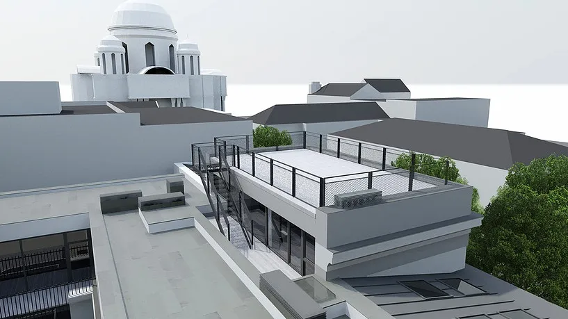 Naujas daugiabutis Kauno centre