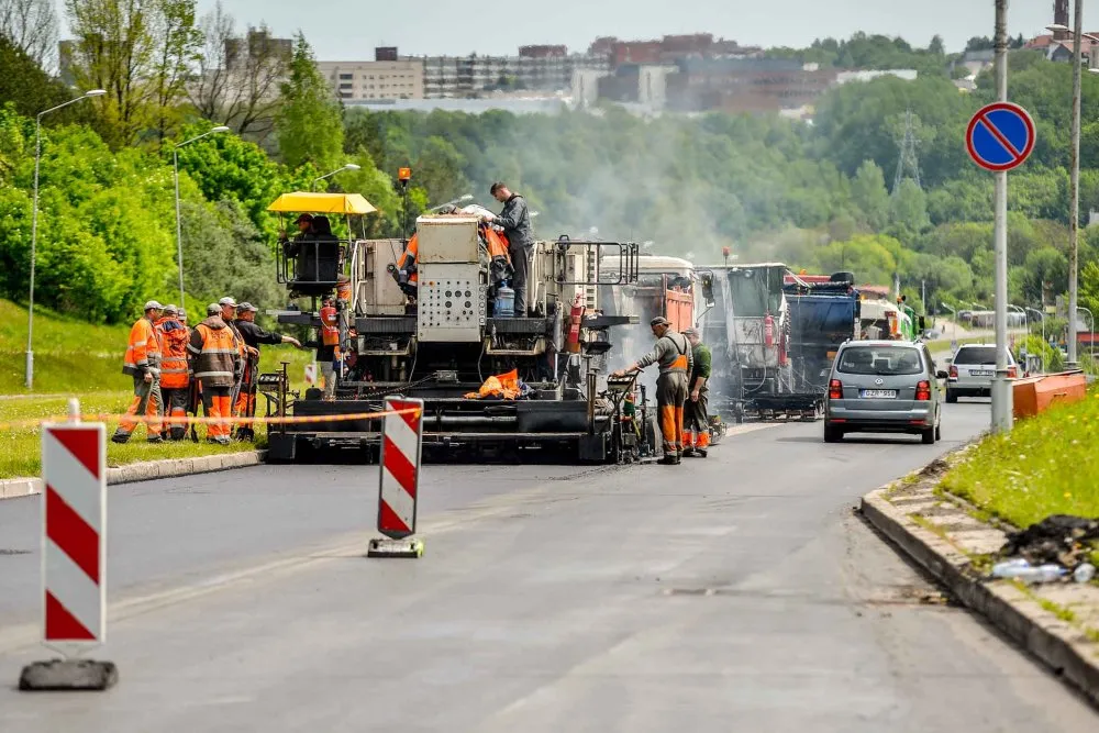 Gatvių asfaltavimas