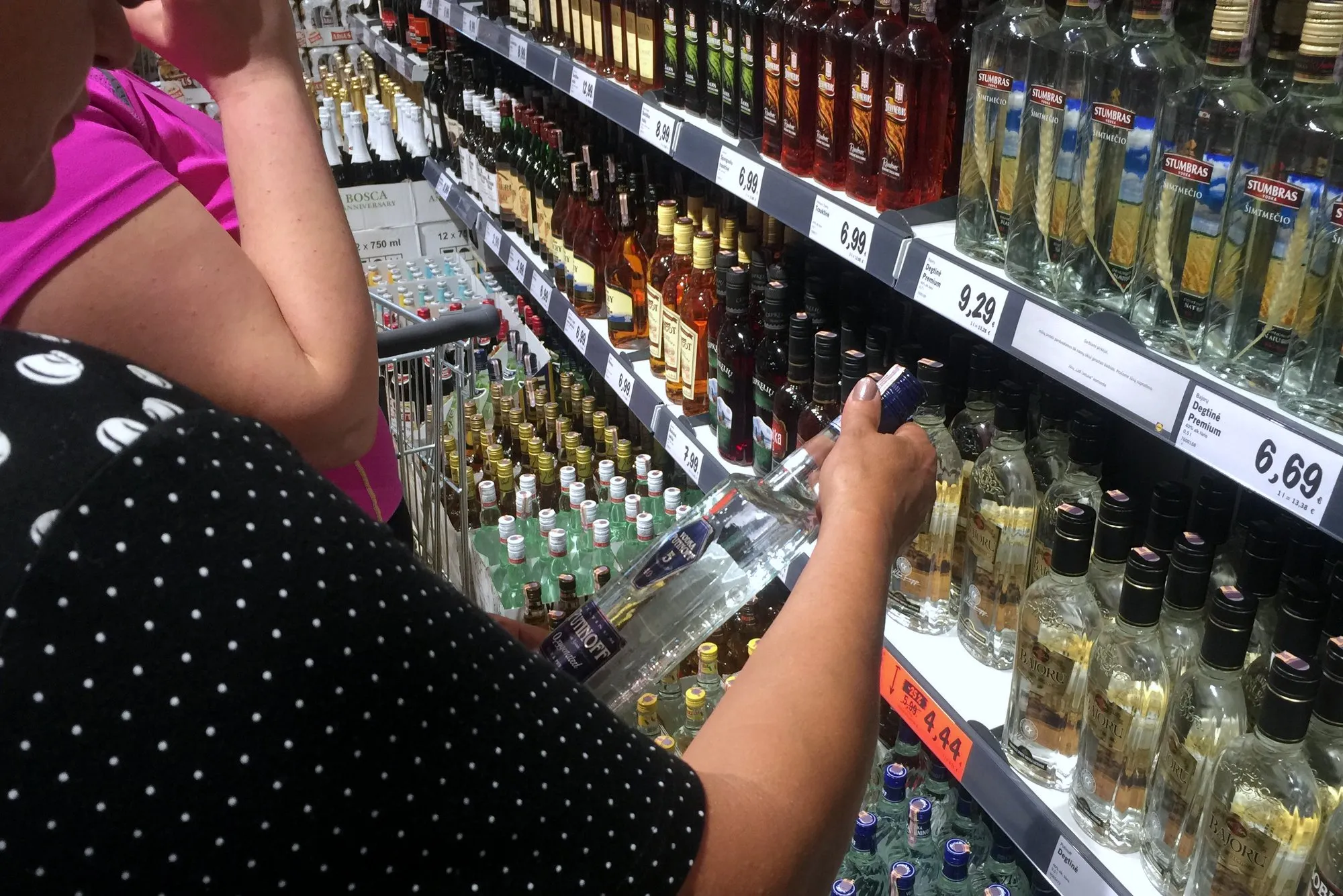 Alkoholinių gėrimų kainos LIDL