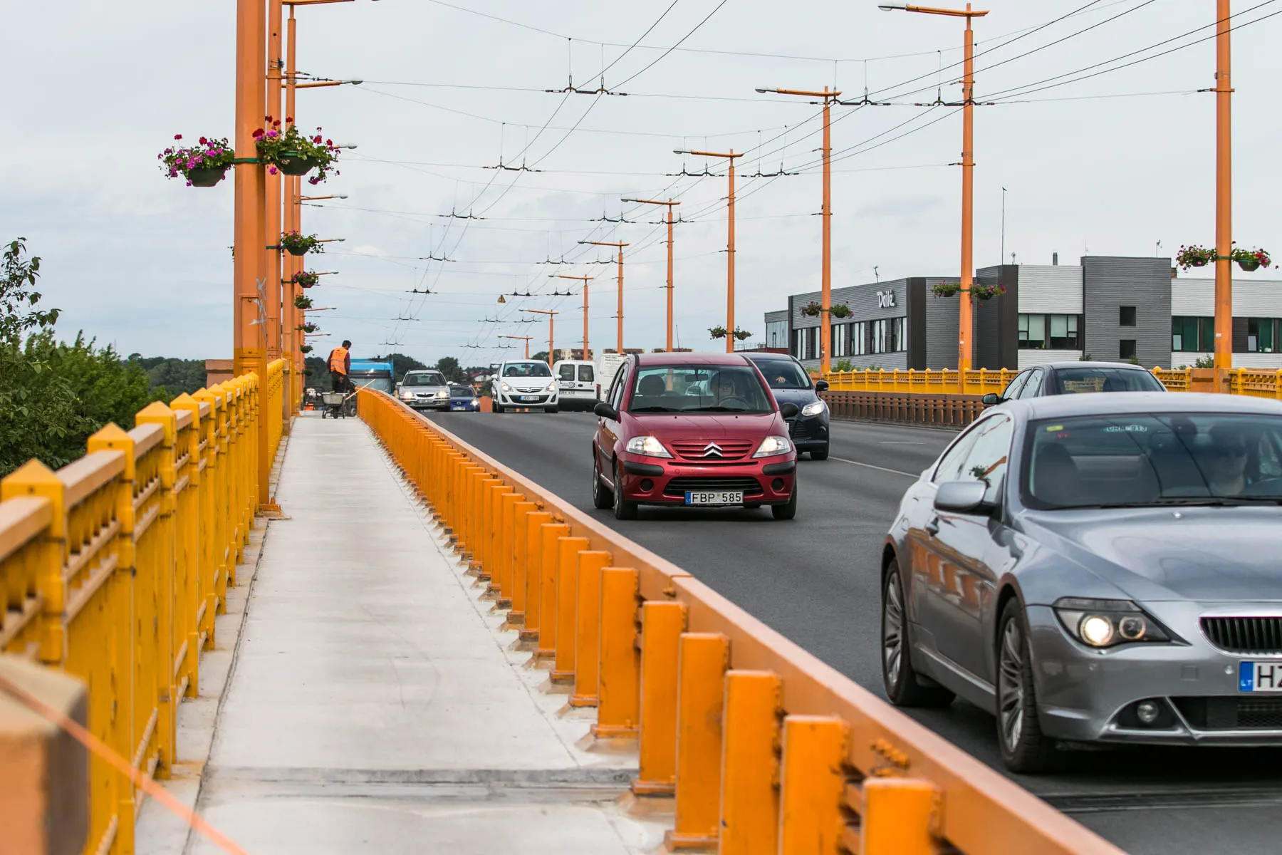 P. Vileišio tilto tvarkymo darbai