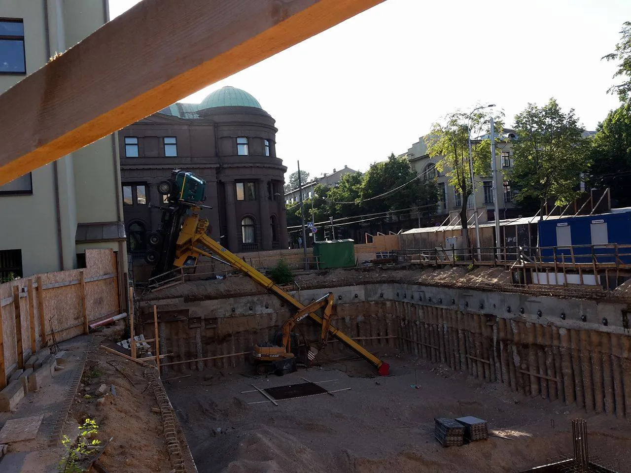 Nelaimingas atsitikimas statybvietėje