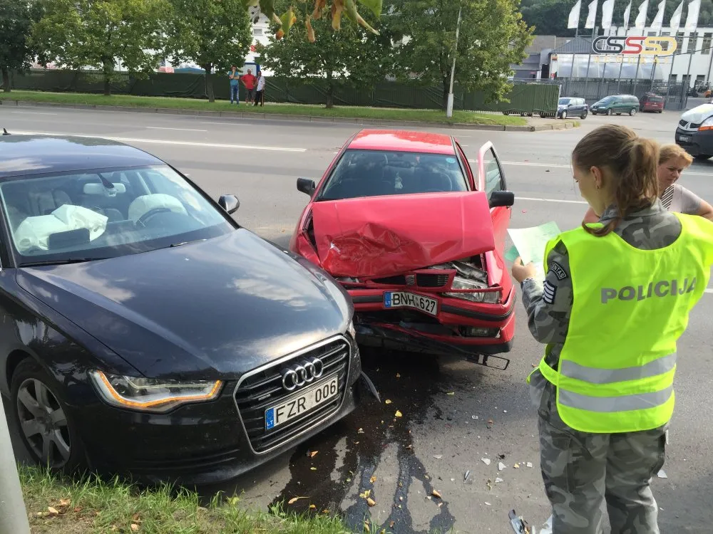 Avarija Jonavos gatvėje