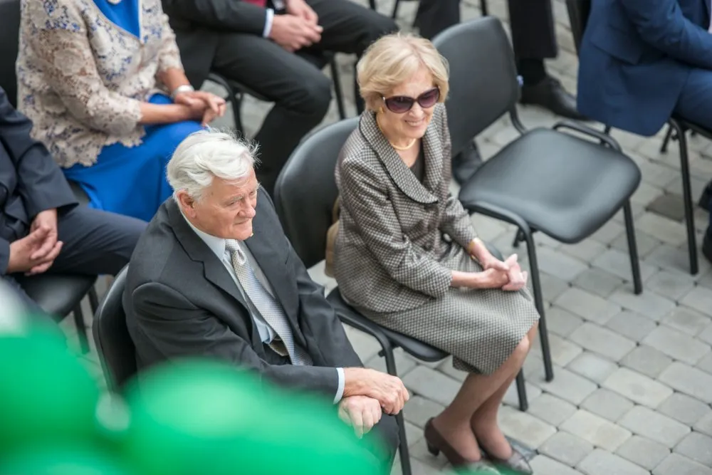 V. Adamkaus gimnazijos atidarymas