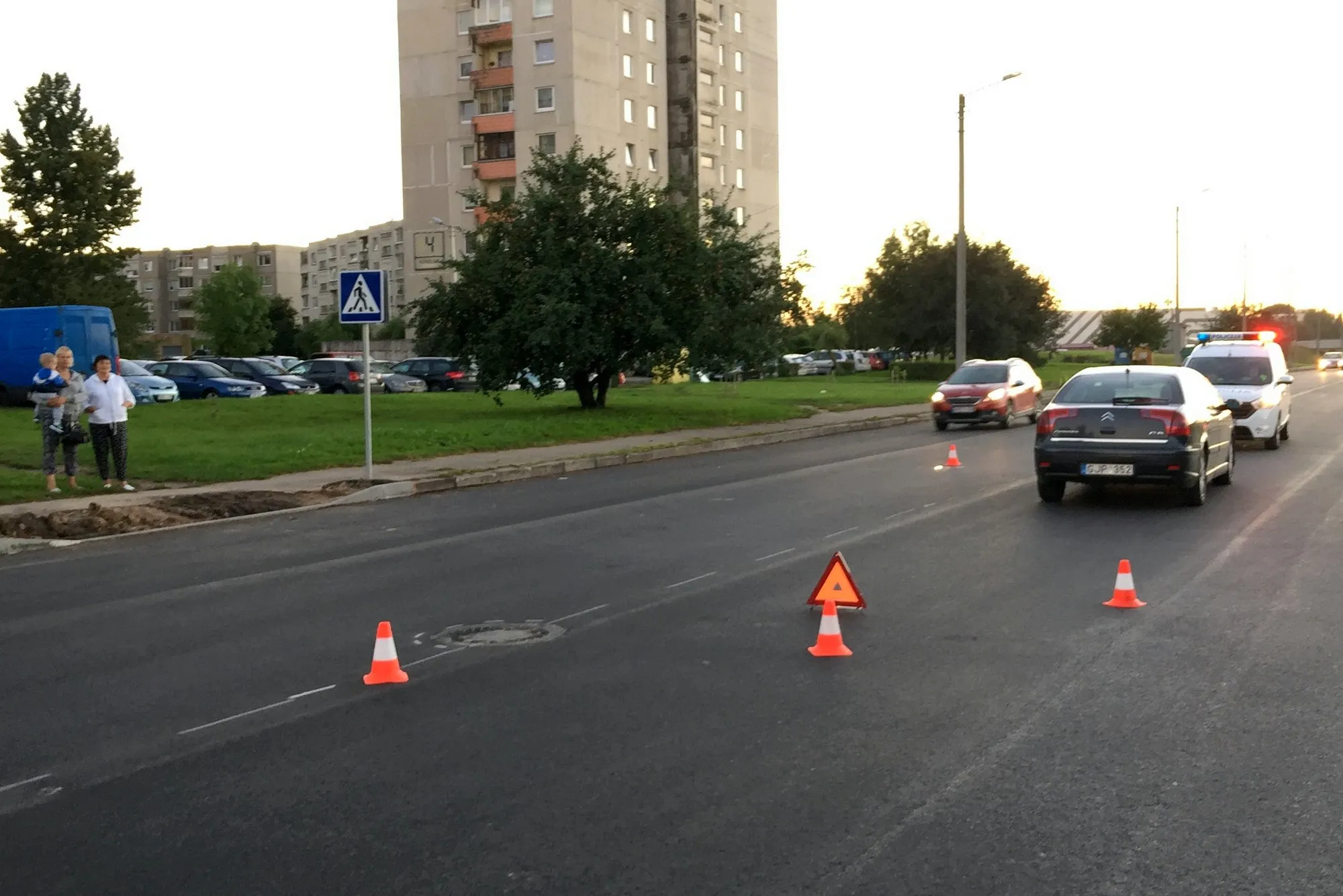 Avarija Kuršių gatvėje