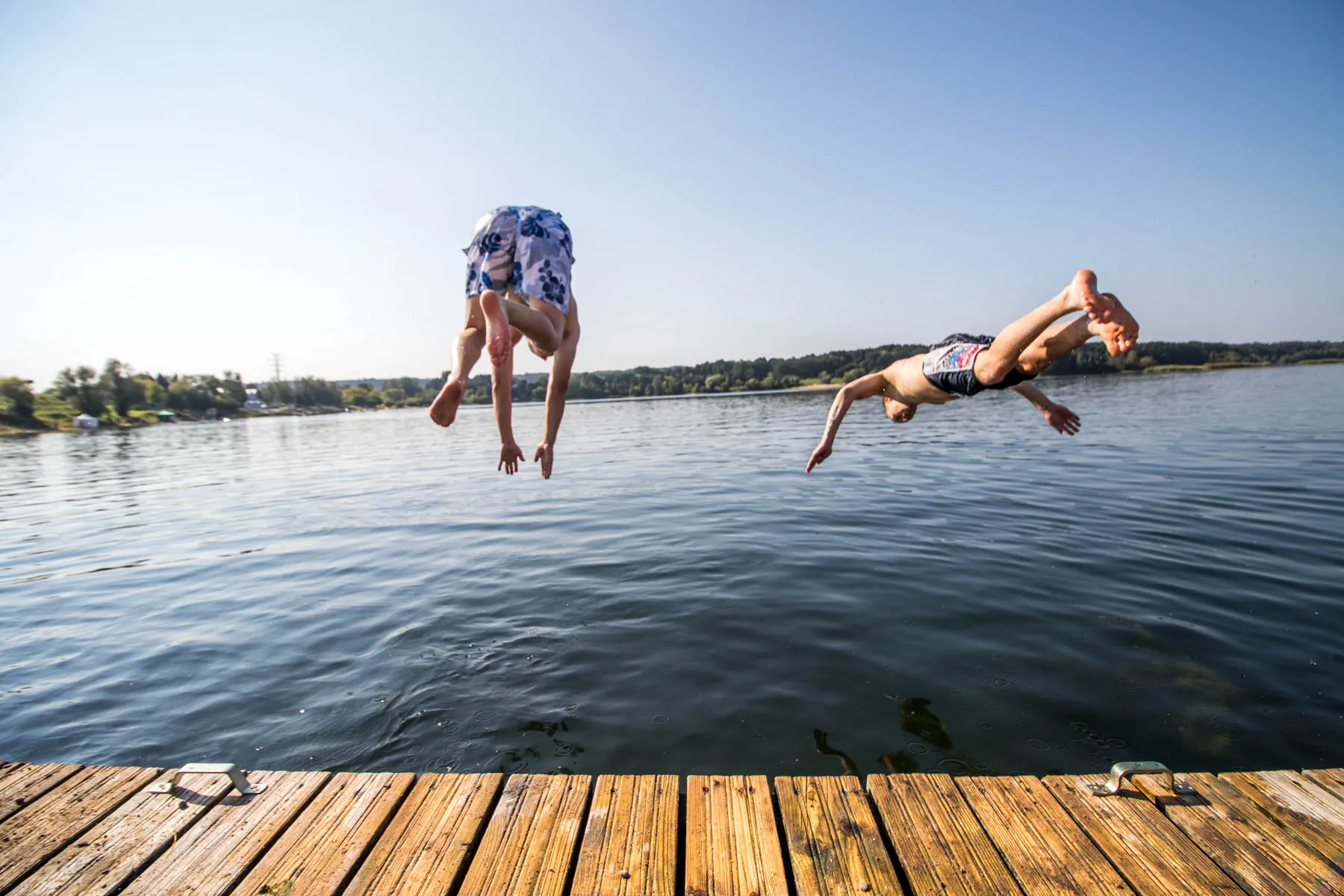 Maudynės Lampėdžio ežere