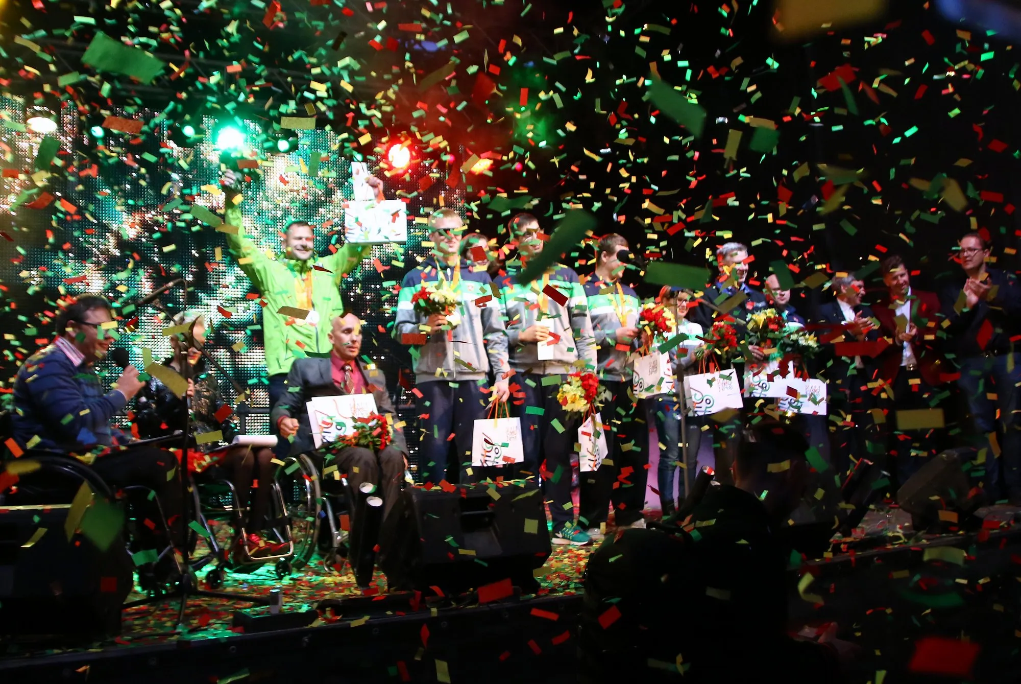 Parolimpiečių sutiktuvės Kaune