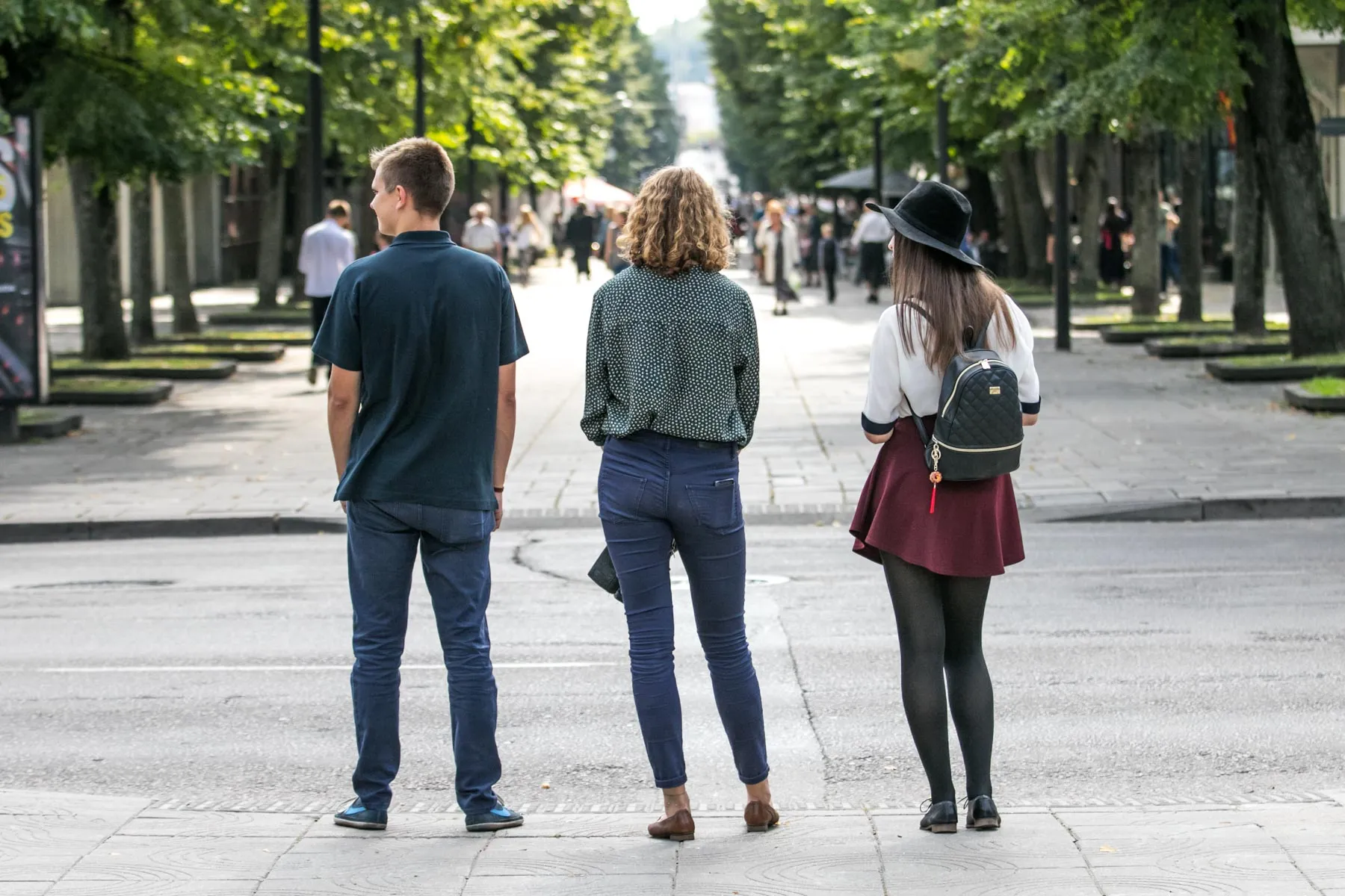 Jaunimas Laisvės alėjoje