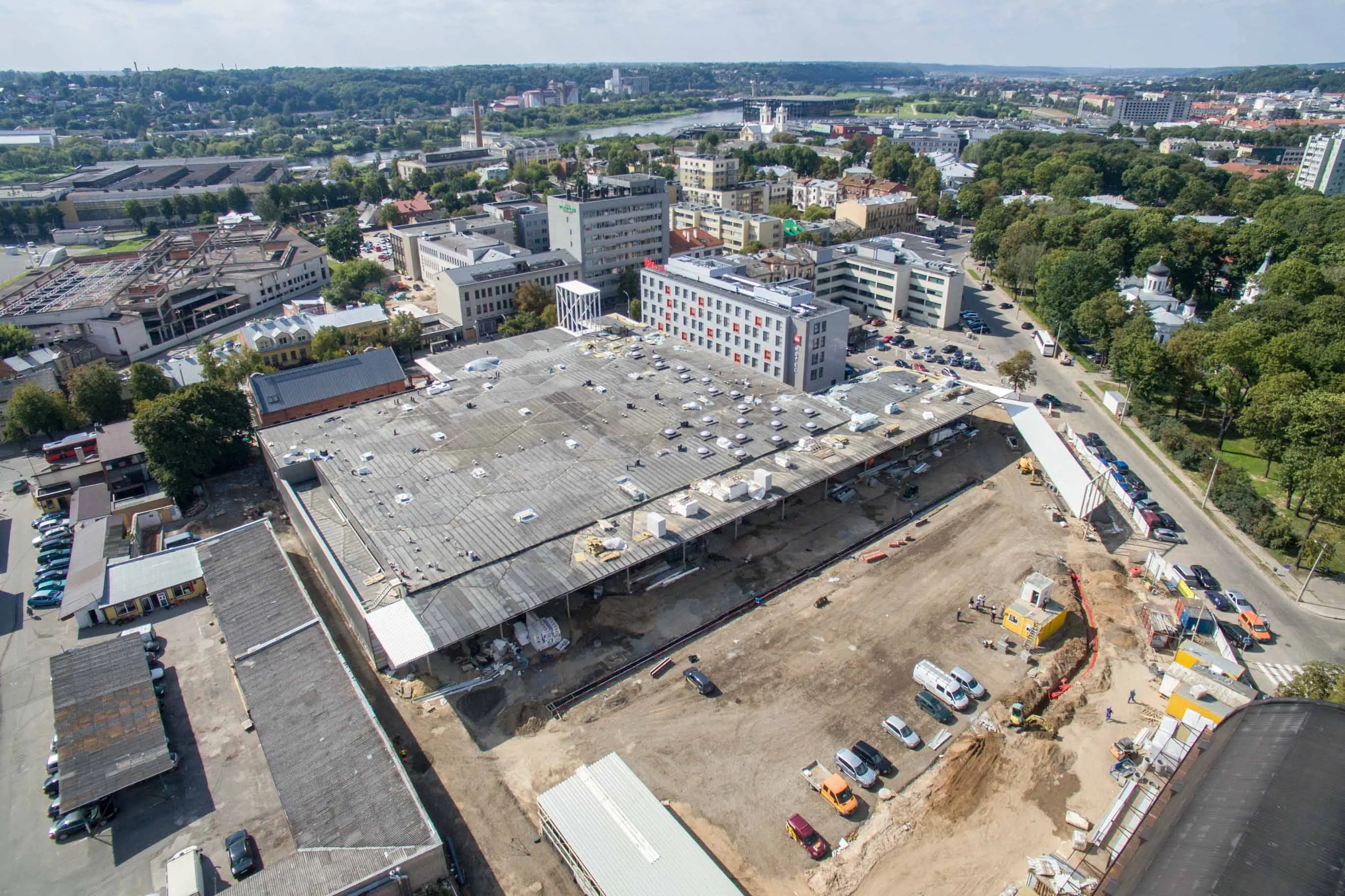 Pokyčiai stoties rajone