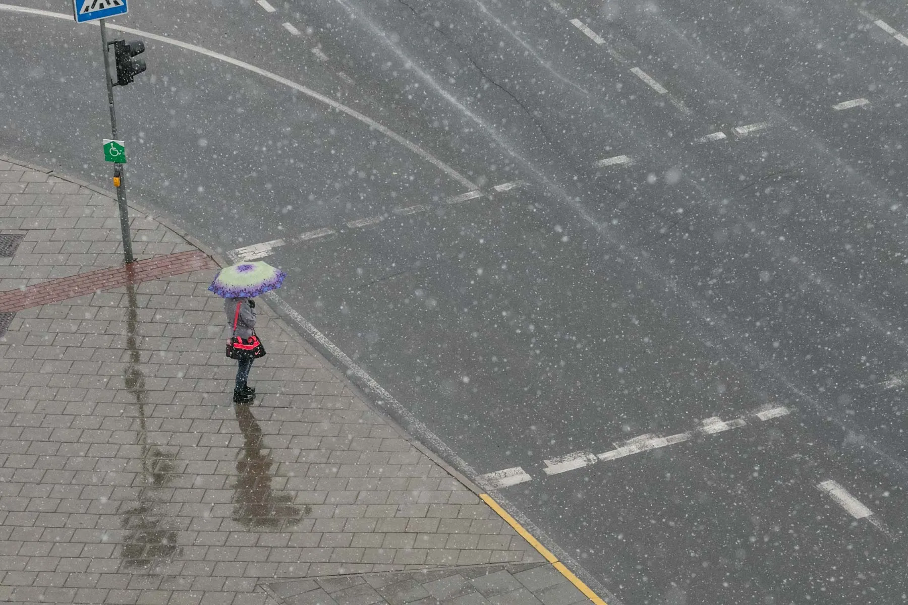 Pirmas sniegas Kaune