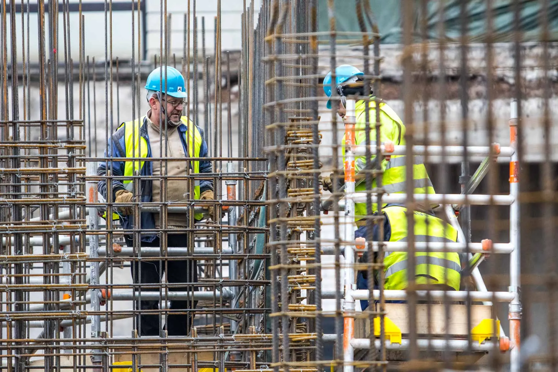 Statybos, darbininkai