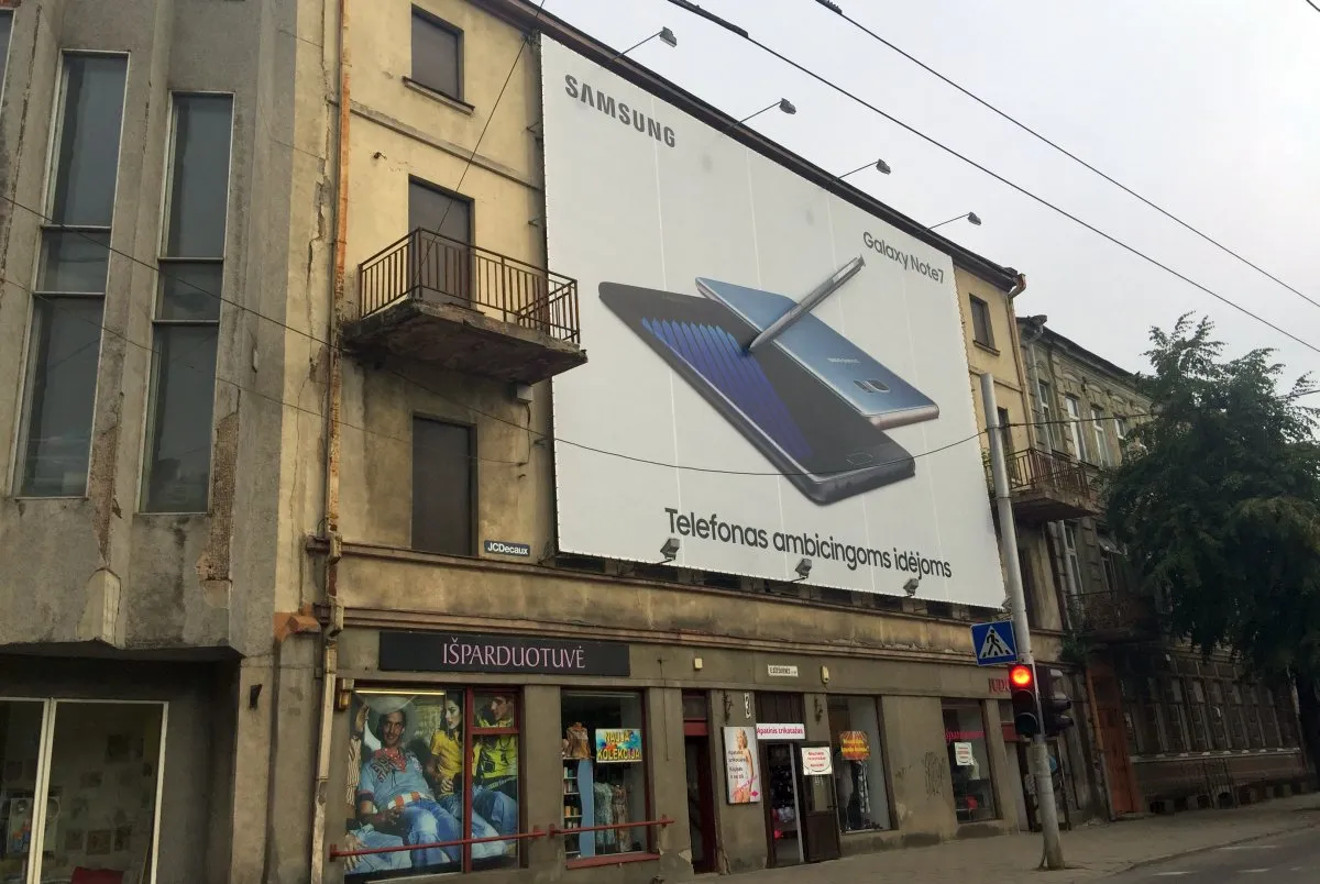 Samsung Note reklama