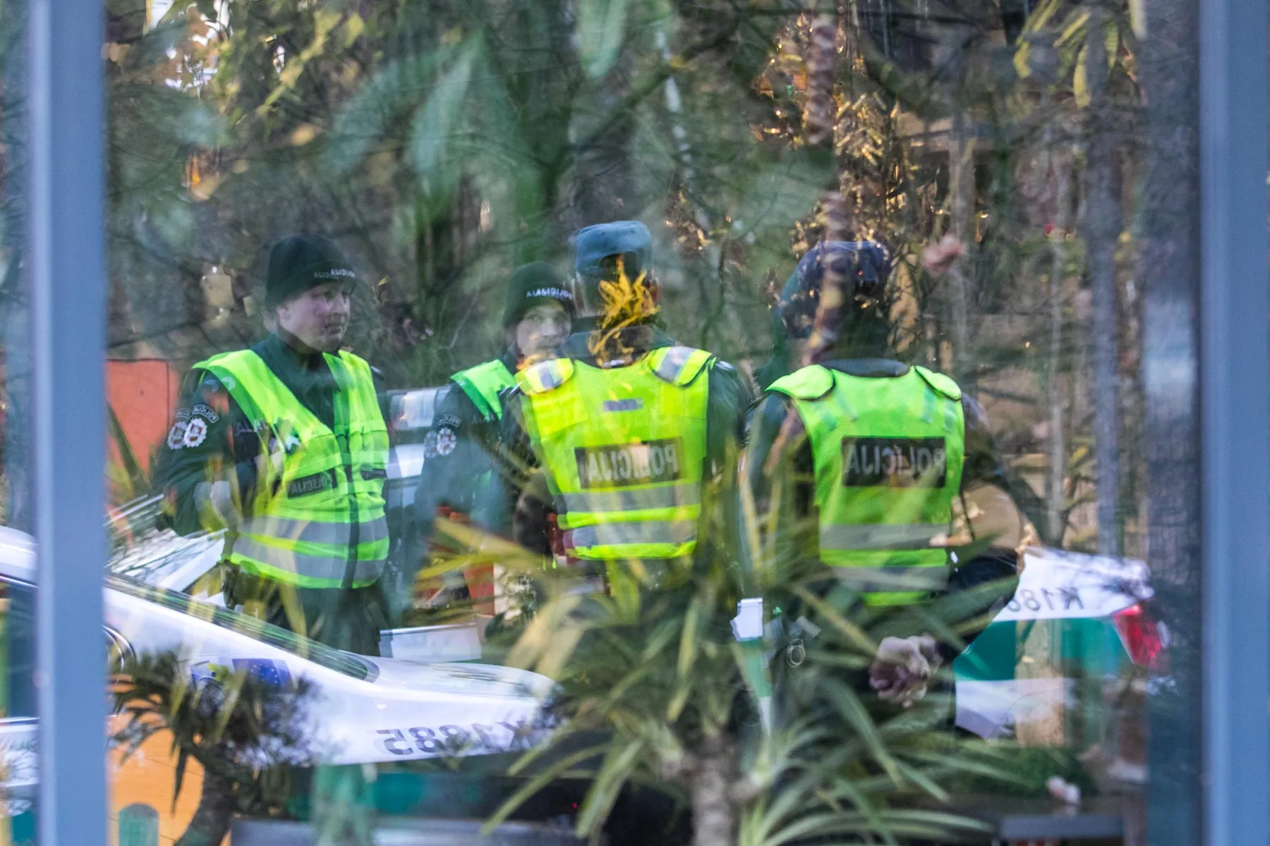 Policijos reidas tunelio gatvėje
